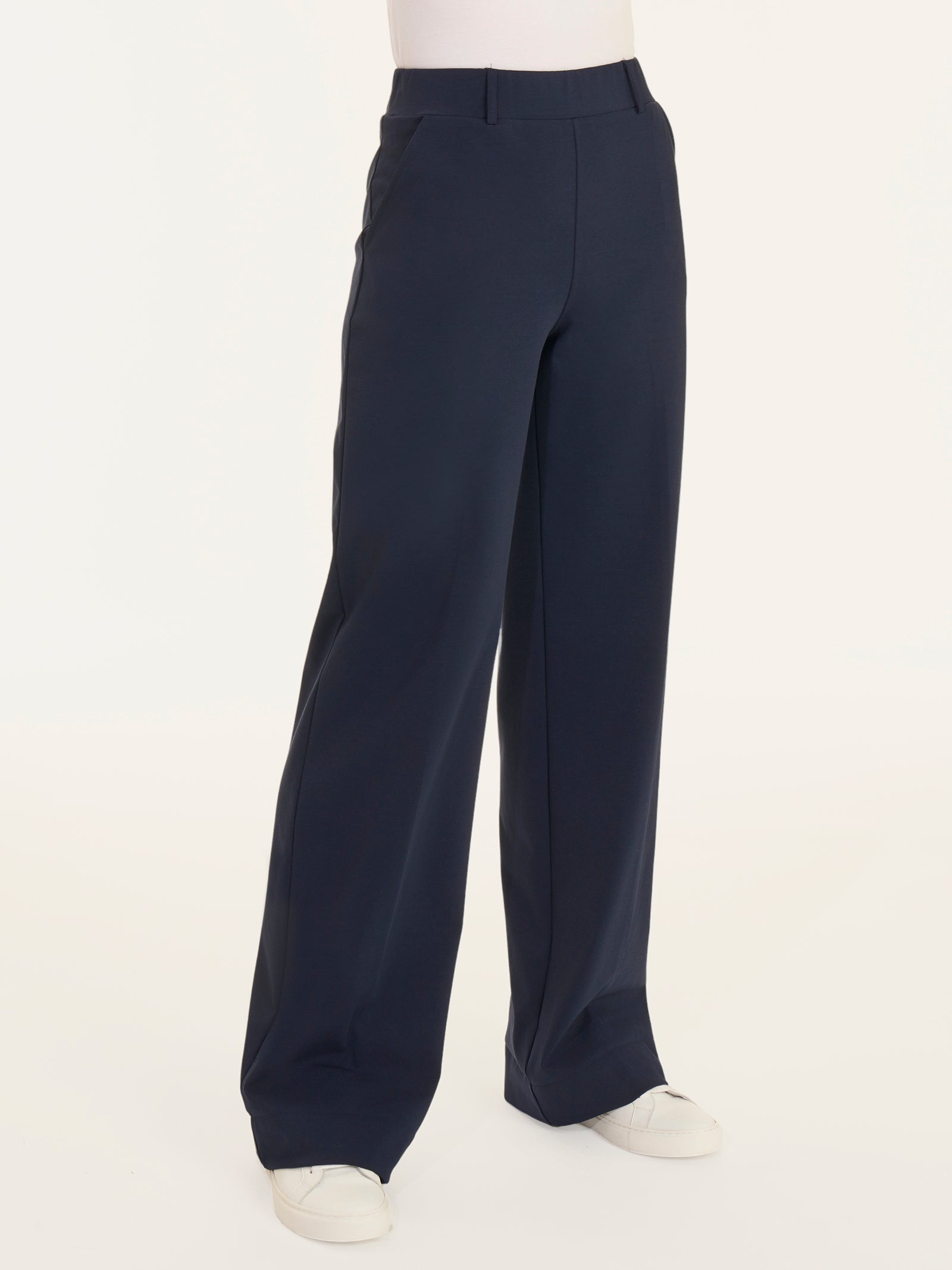 Ragno Compact Light Pantalone ampio blu gamba larga