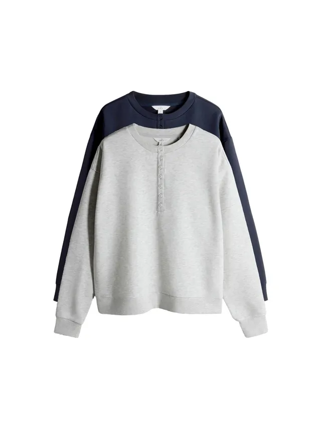Geo Next The Set felpa serafino donna 2 pezzi collo bottoni