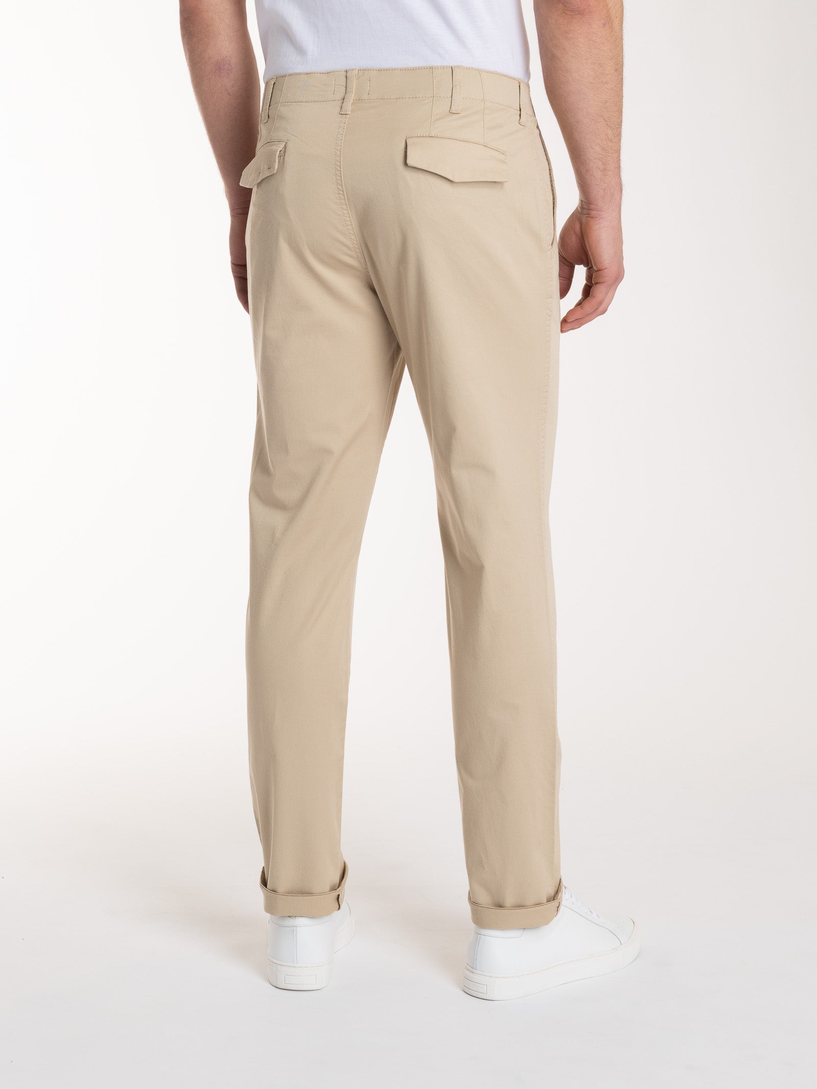 Ragno Compact Chino uomo Irish Cream cotone elasticizzato