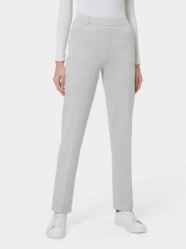 Ragno Pantalone Dritto Eco Jacquard Lurex Fant Champignon
