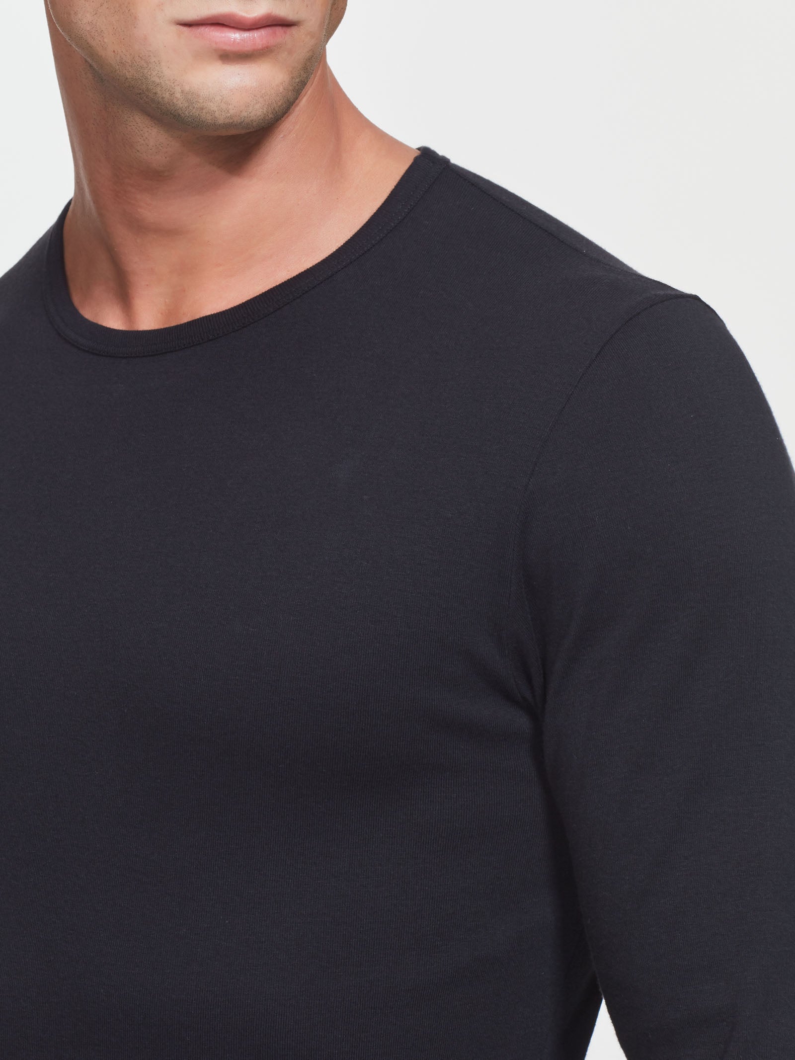 Ragno Sotto Sopra Maglia girocollo Bleu uomo caldo cotone