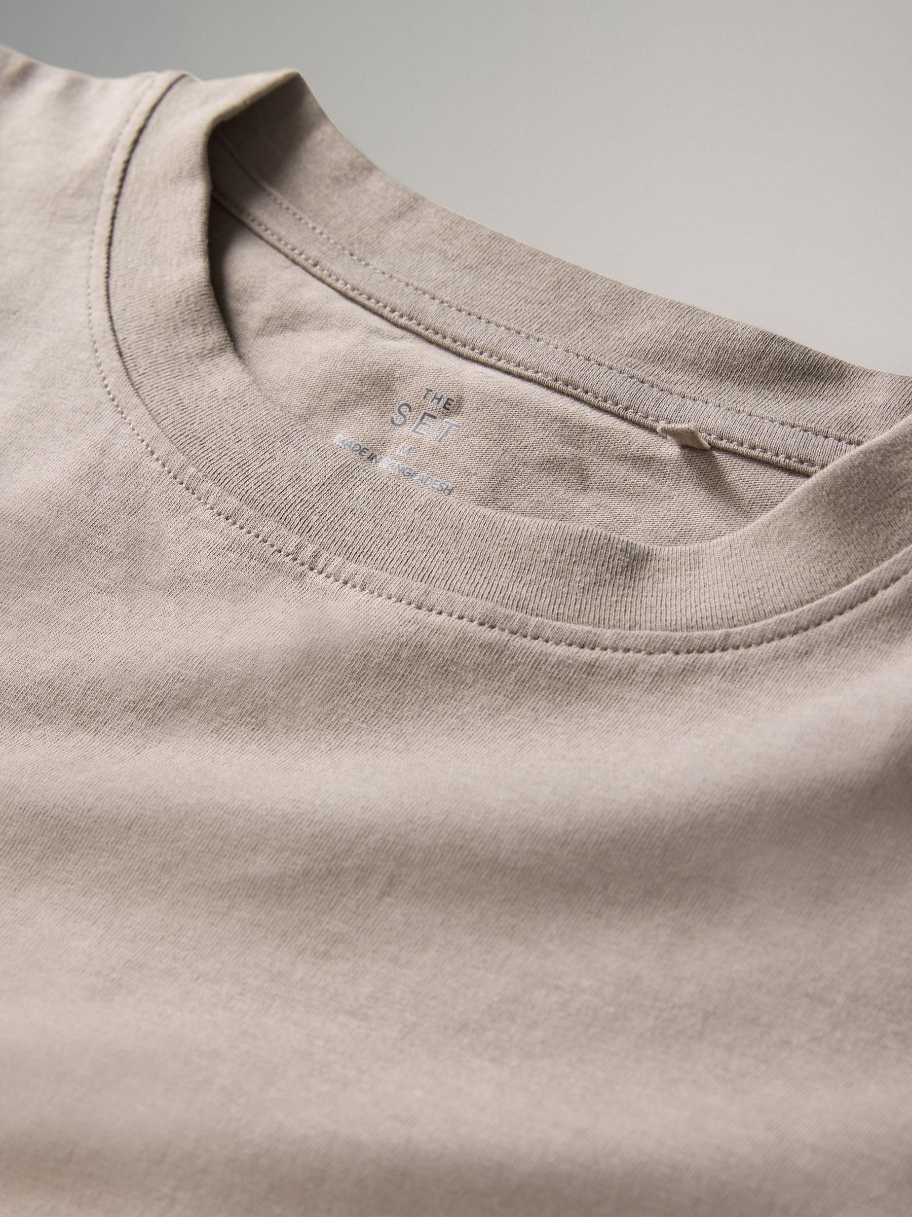 Next The Set T-Shirt Donna Manica Lunga 5 Pezzi Taglio Comodo