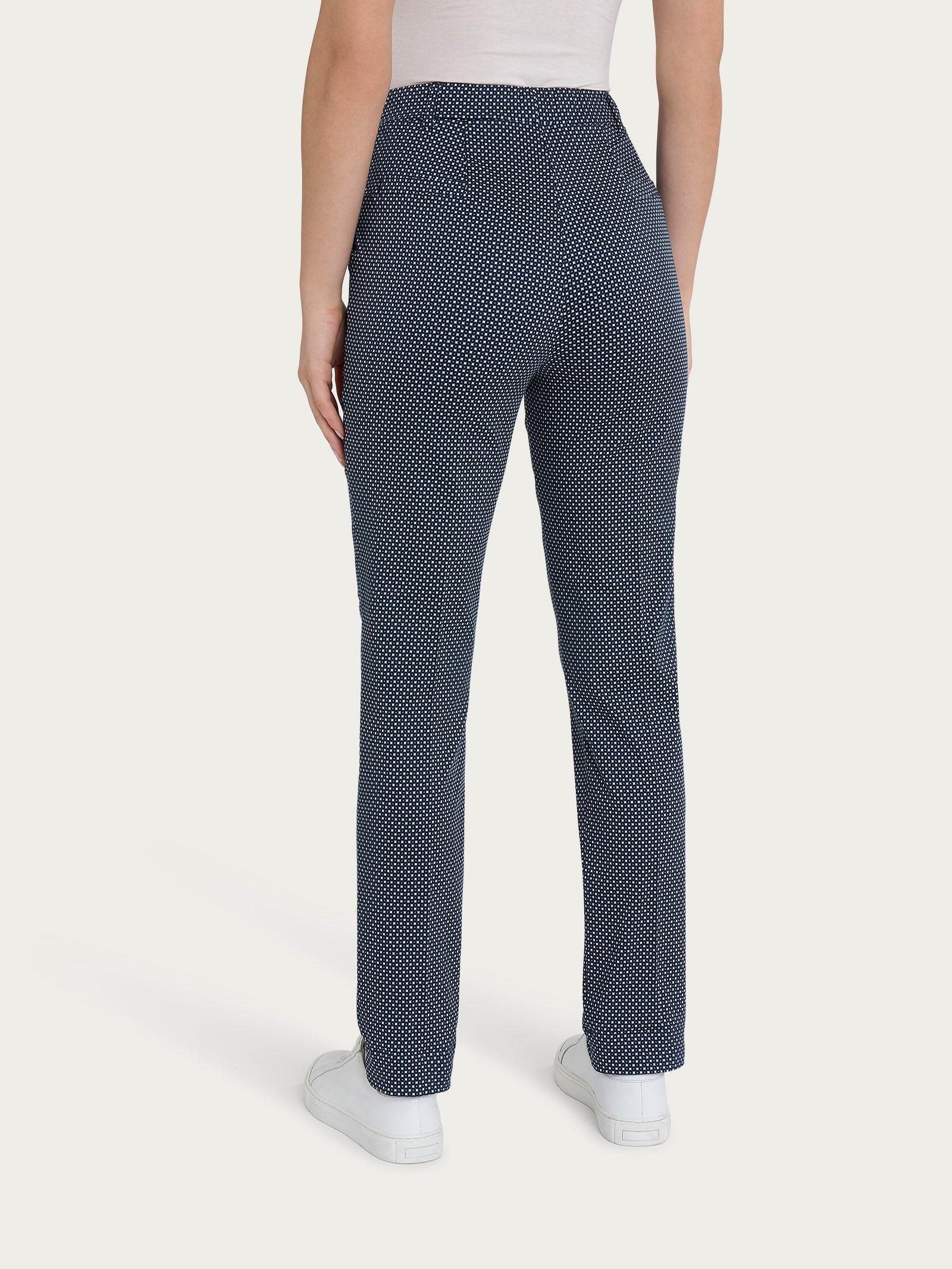 Ragno Satin Power pantalone chino slim Fant.Dawn Blue