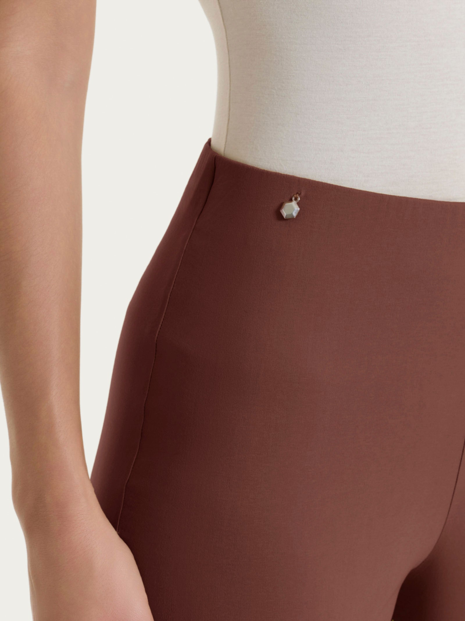 Ragno Super Fresh pantalone ampio cappuccino cotone