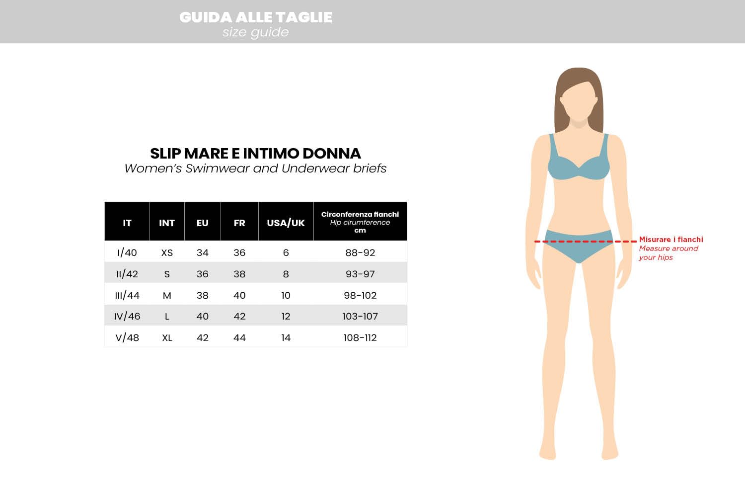 Goldenpoint Slip Brasiliana Modal Intimo Donna
