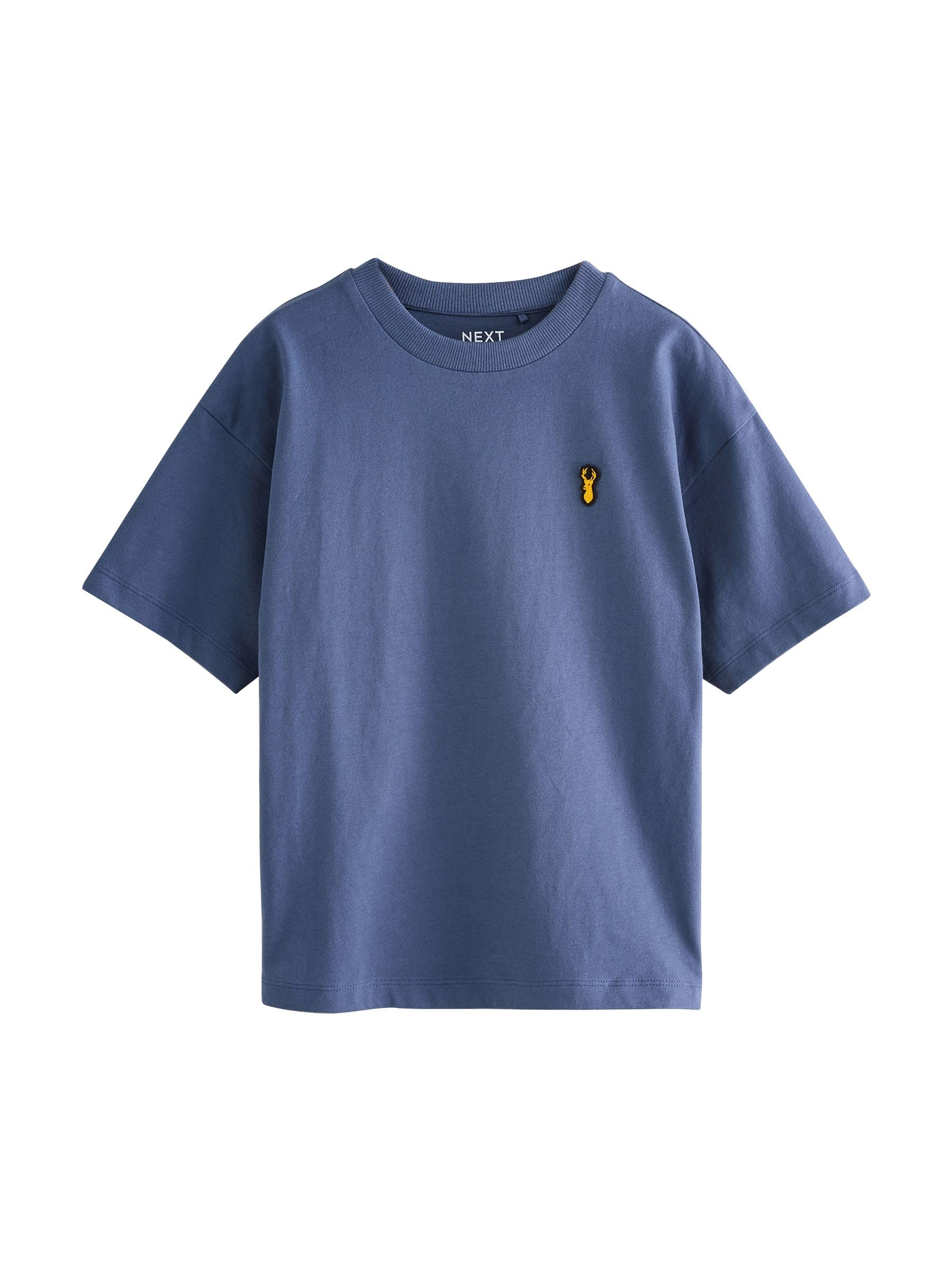 Next Ragazzo 4 T-Shirt Cervo Ricamato 152 comode