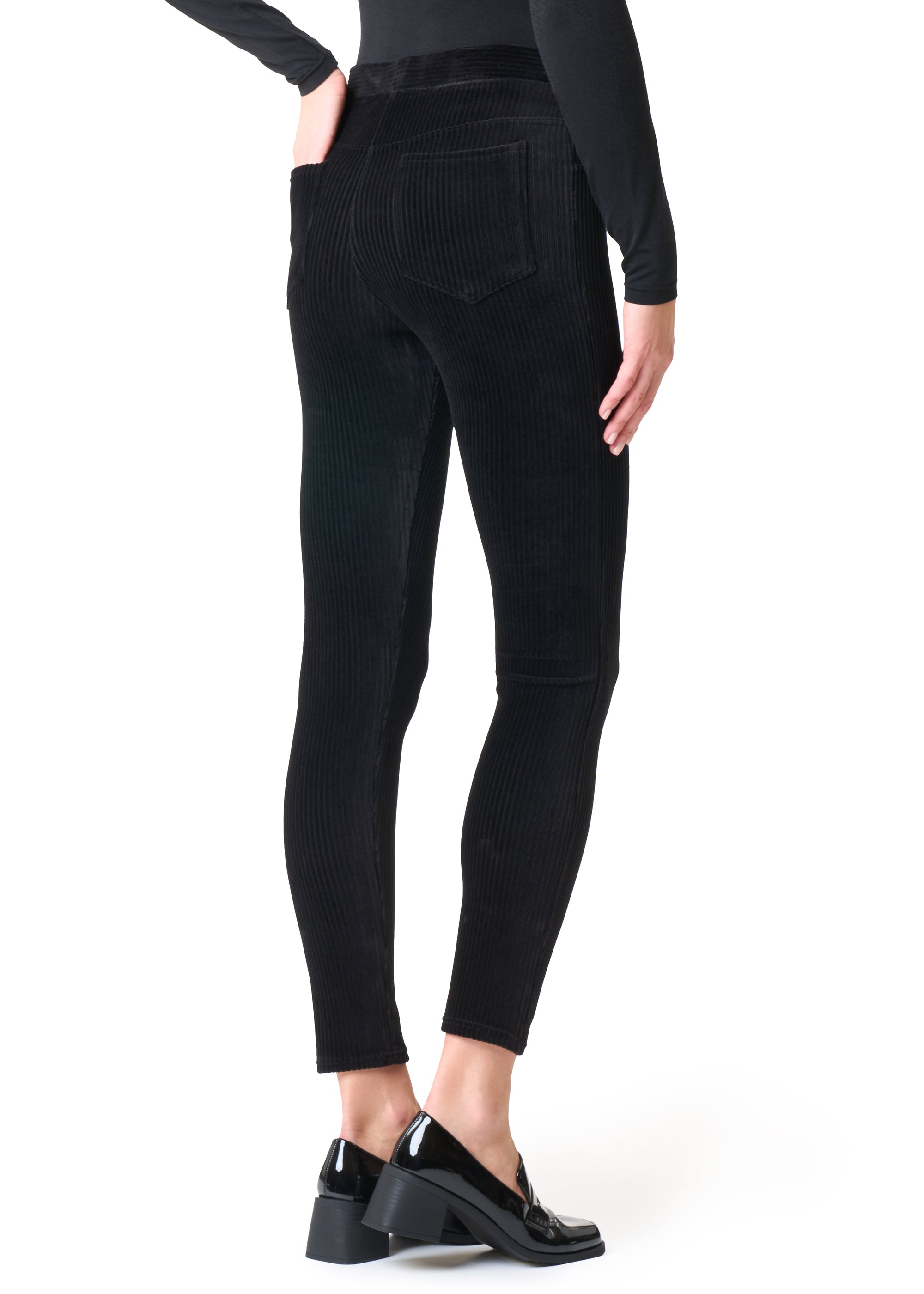 Philippe Matignon Leggings Velluto Costa Larga Cotone
