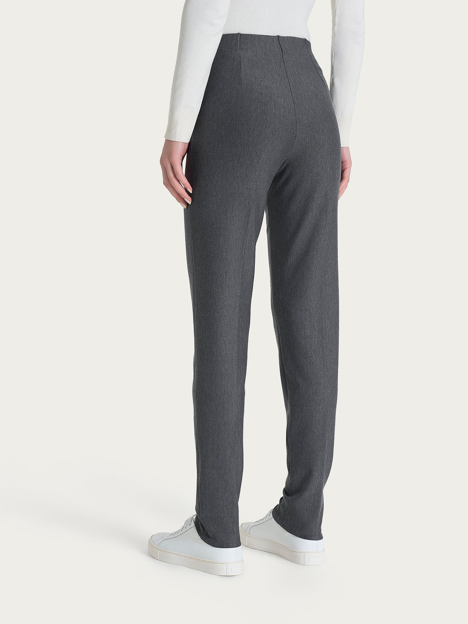 Ragno Compact The Cigarette Pantalone Donna Ardesia skinny