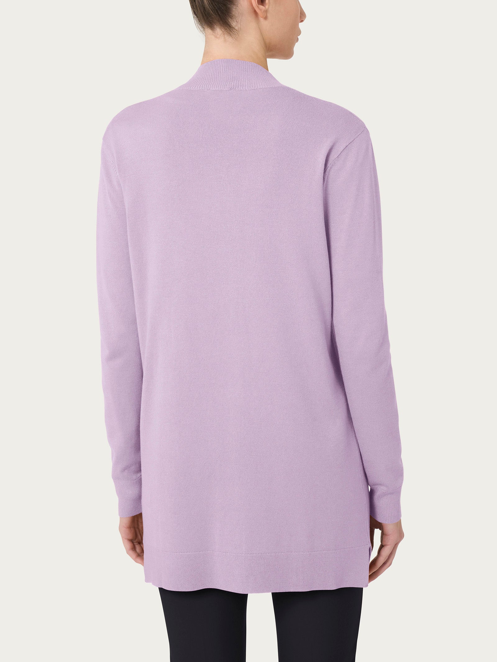 Ragno Four Seasons Cardigan lungo Orchid Petal