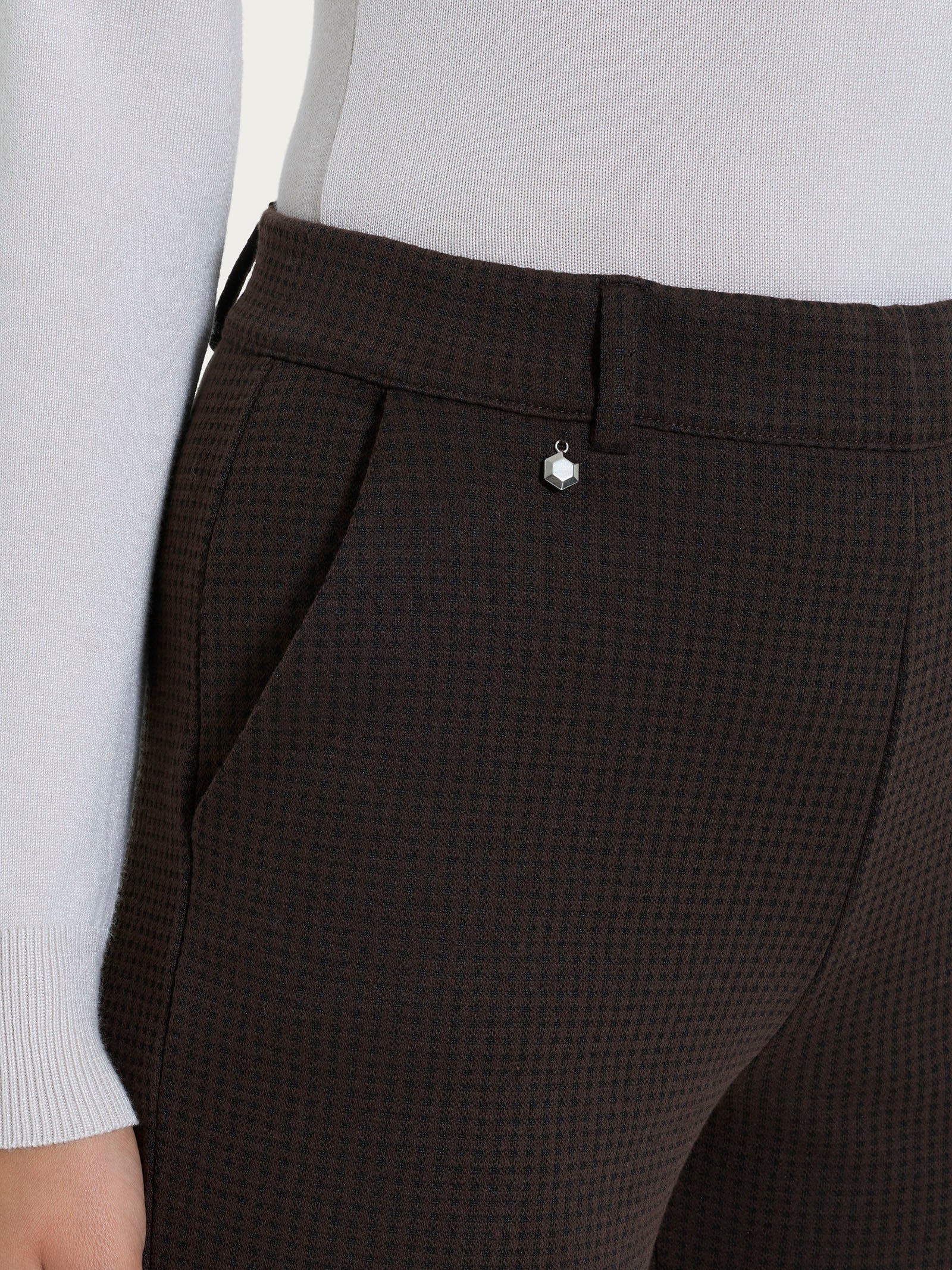 Ragno Compact The Straight Leg pantalone dritto chocolate torte