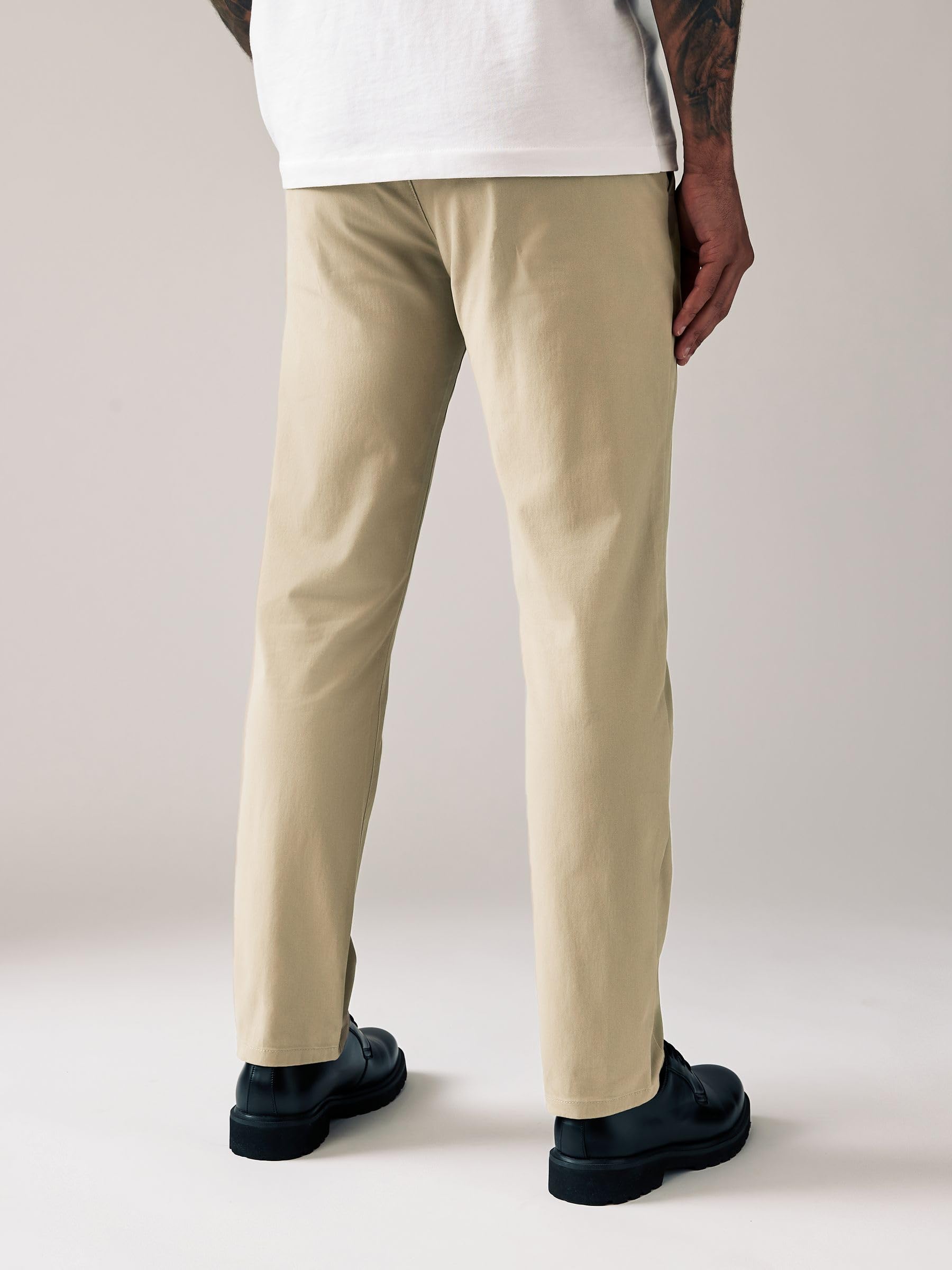Next pantaloni chino slim stone 40/31 cotone elasticizzato