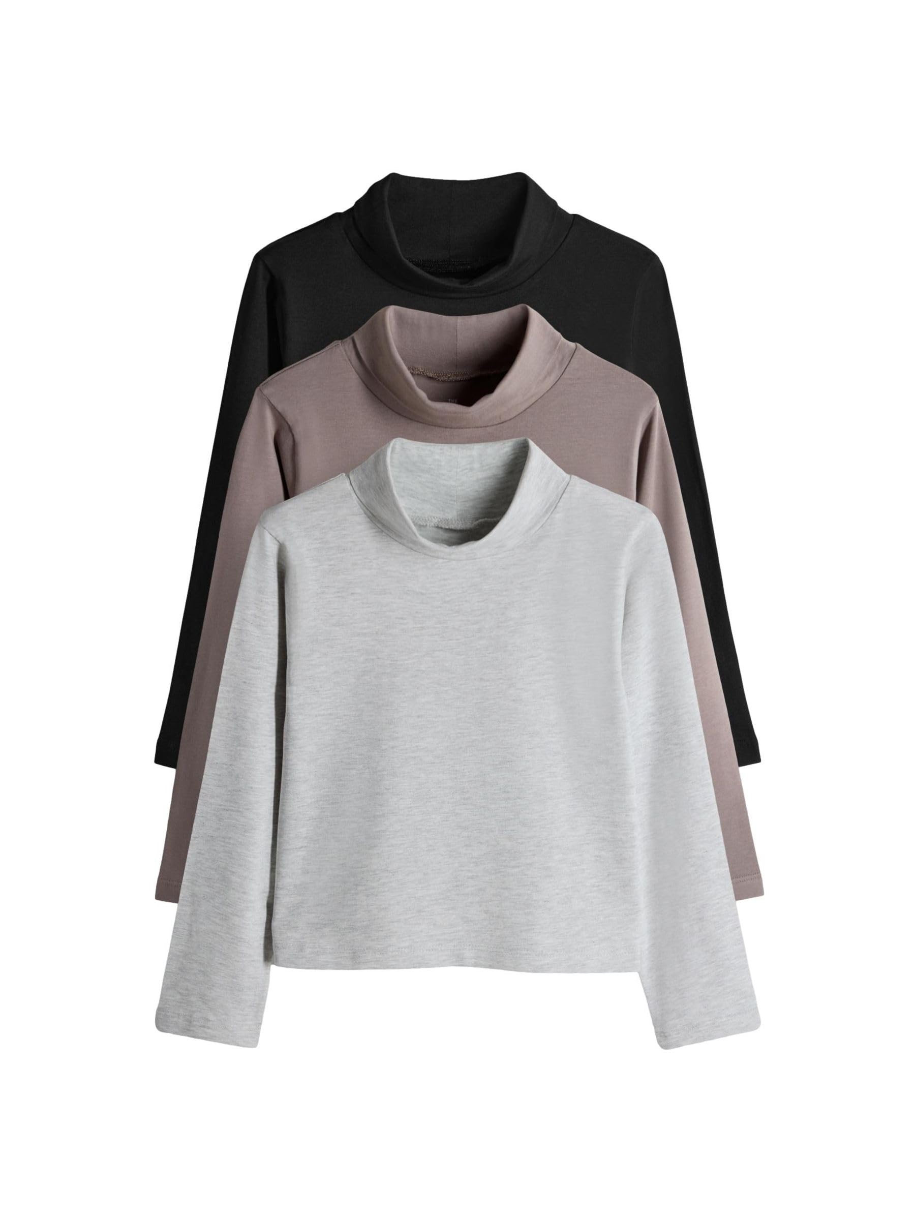 Geo Next The Set magliette collo alto bambina manica lunga da 3