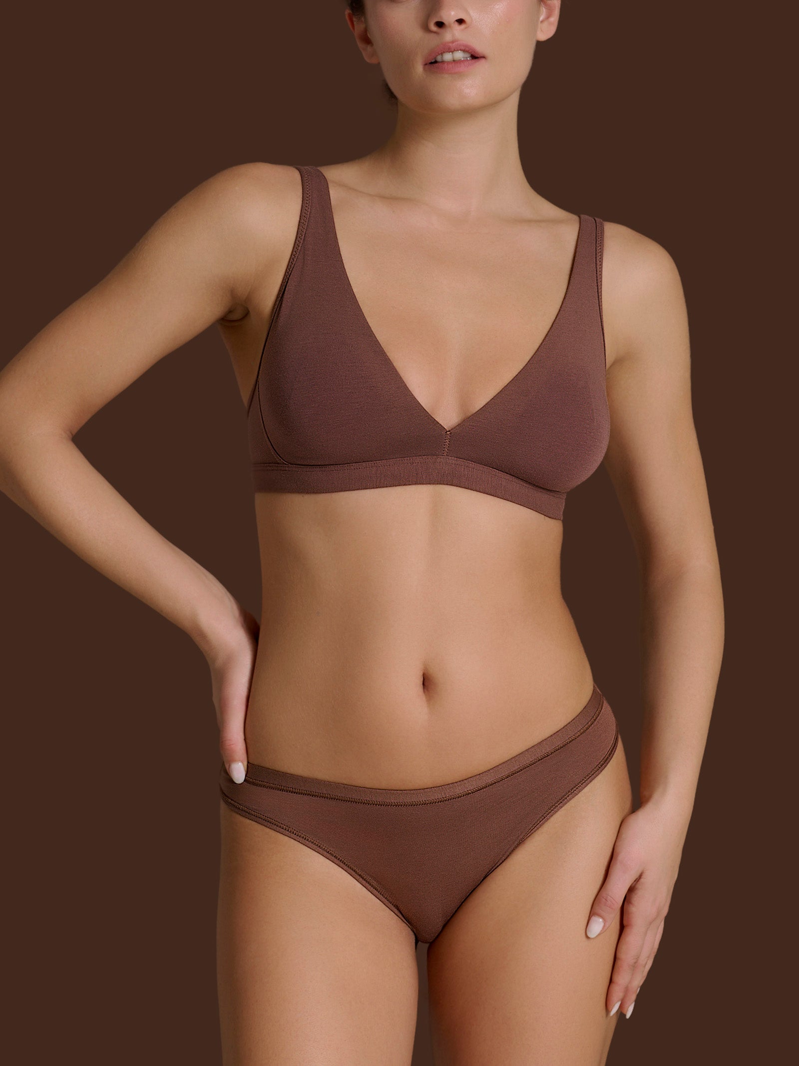 Ragno beYOUtiful YouUp reggiseno a vela Acorn senza ferretto
