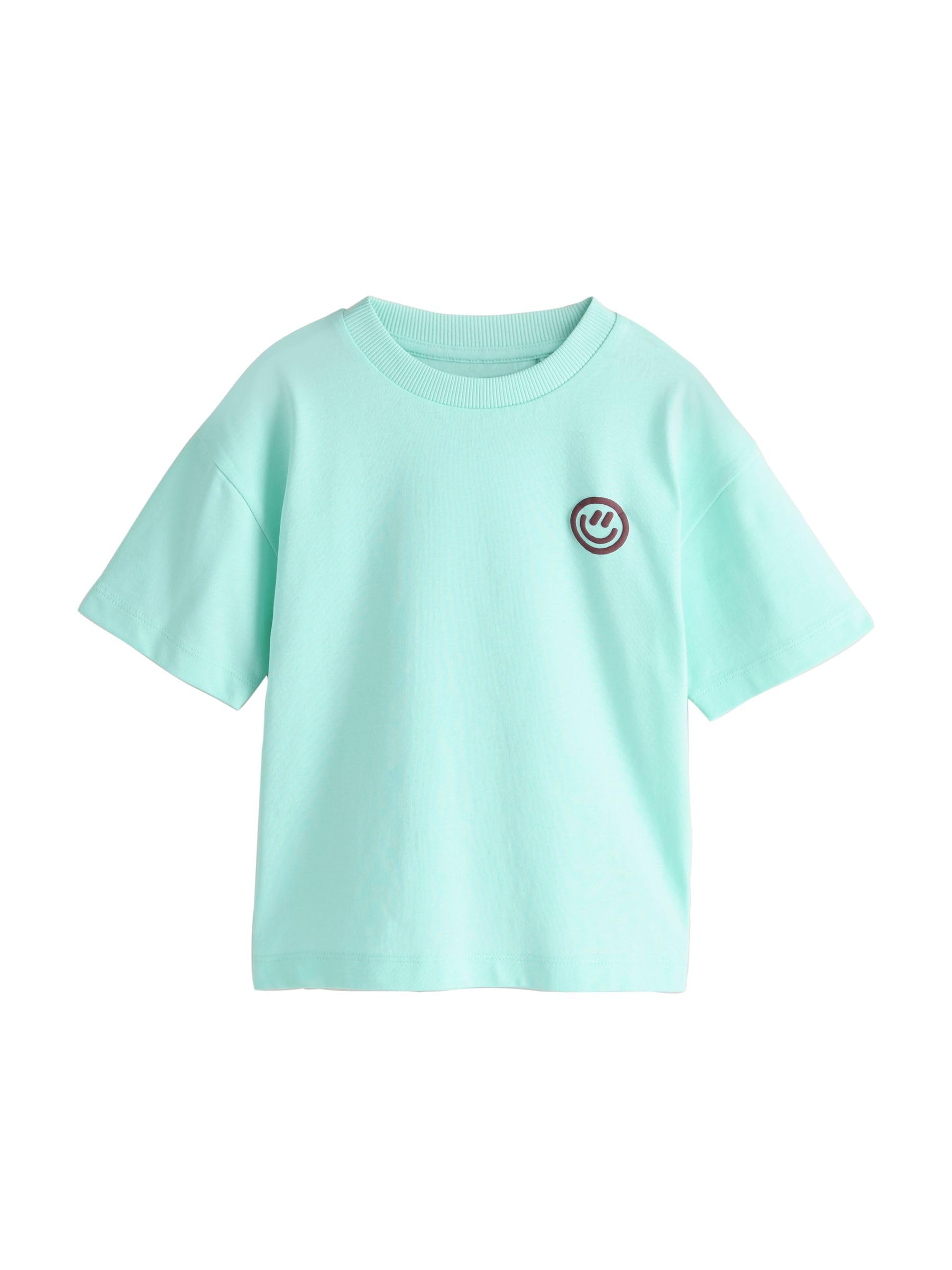 Next T-Shirt Grafiche Bambino Manica Corta 5 Pezzi Cotone
