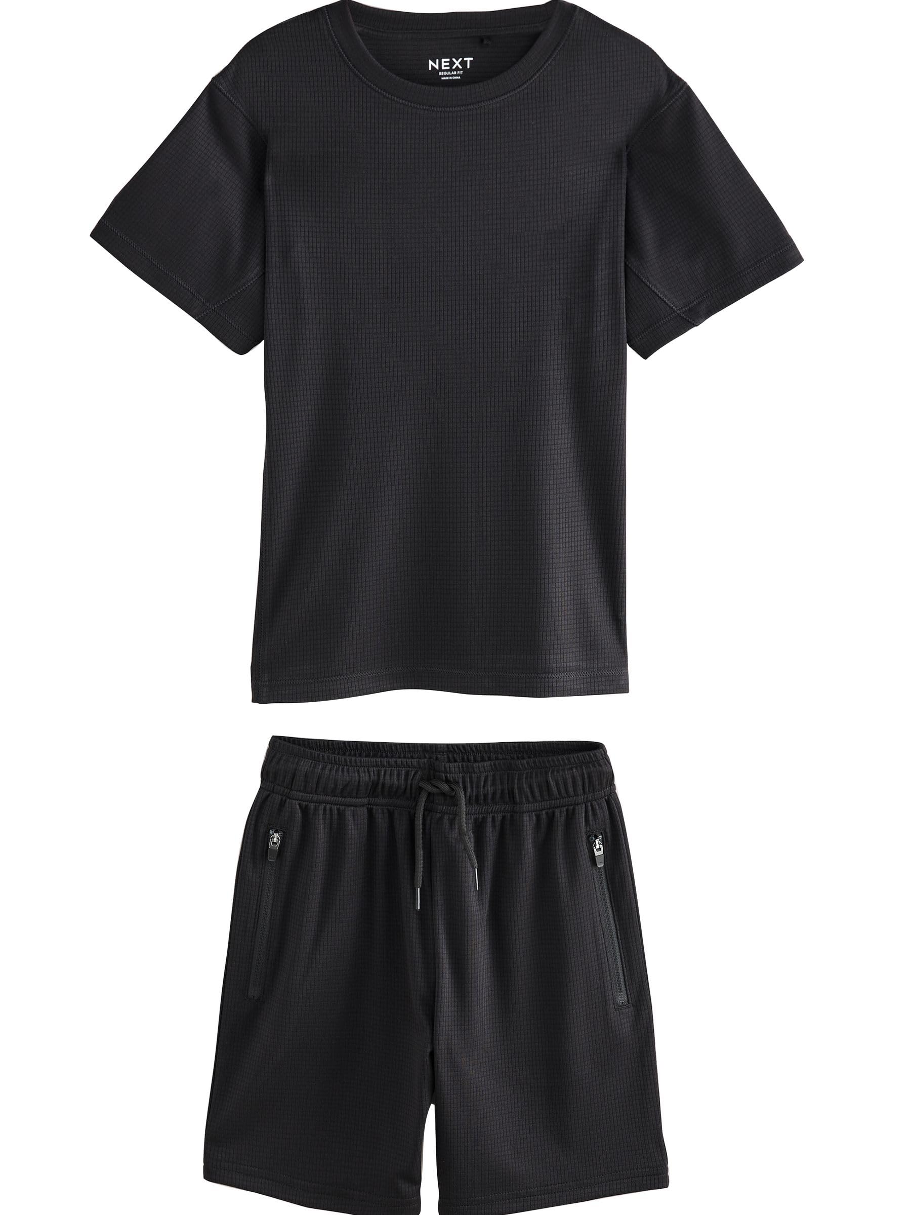 Next Completo Bambino T-shirt Shorts 2 Pezzi Grigio