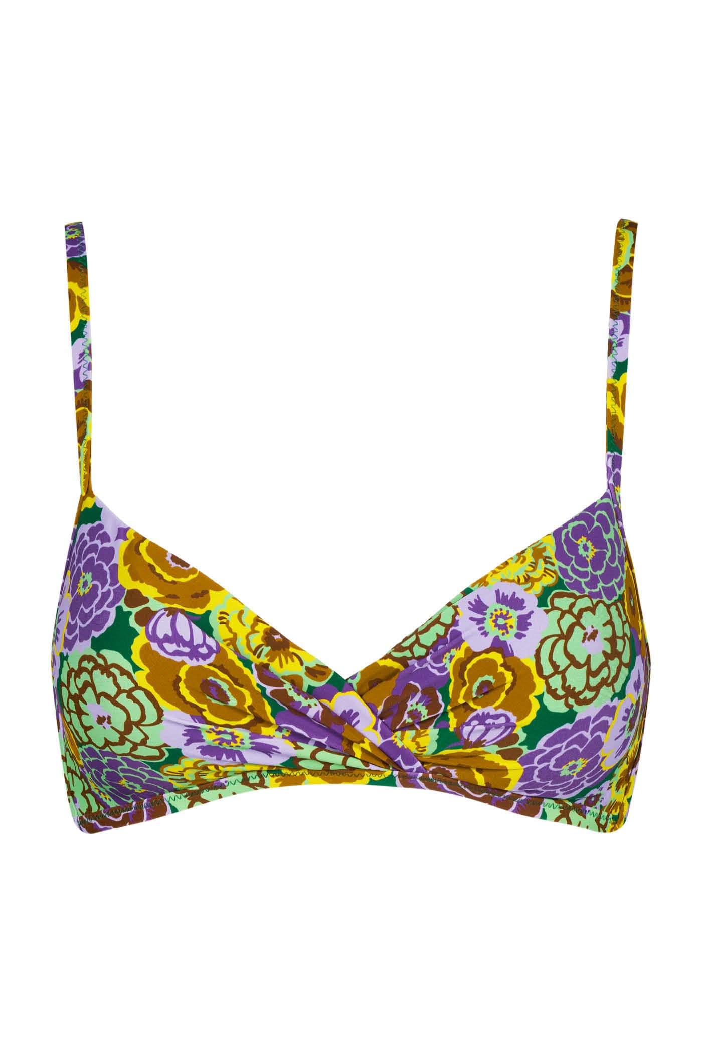 Goldenpoint Fleur Triangolo Fisso Top Bikini Fantasia Floreale