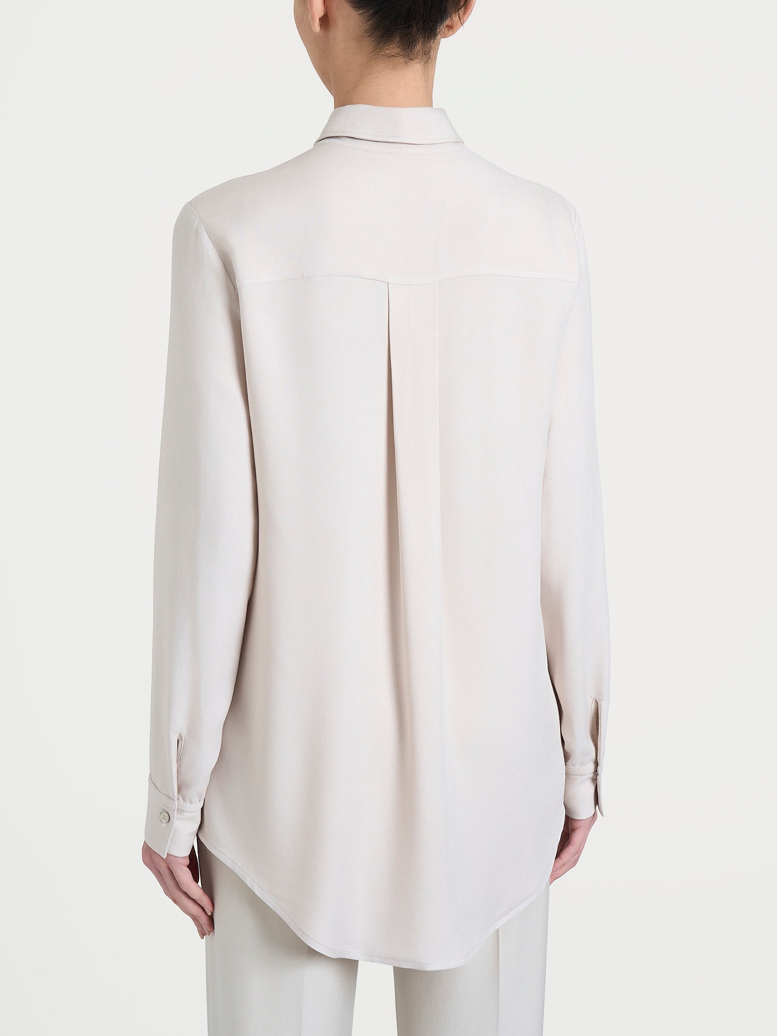 Ragno Winter EcoSeta camicia Champignon manica lunga