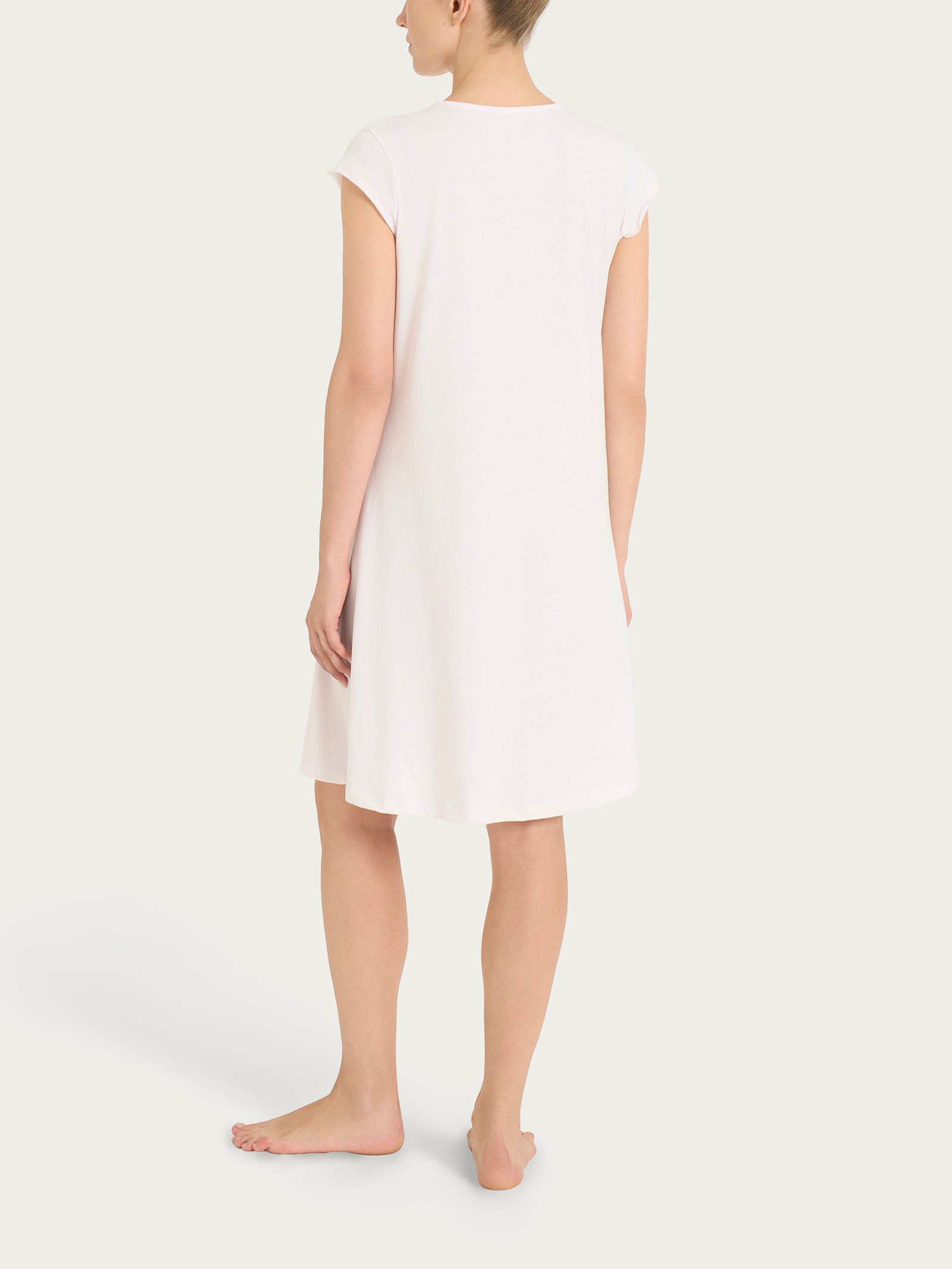 Ragno Jersey Cotone camicia da notte serafino Orchid Tint cotone