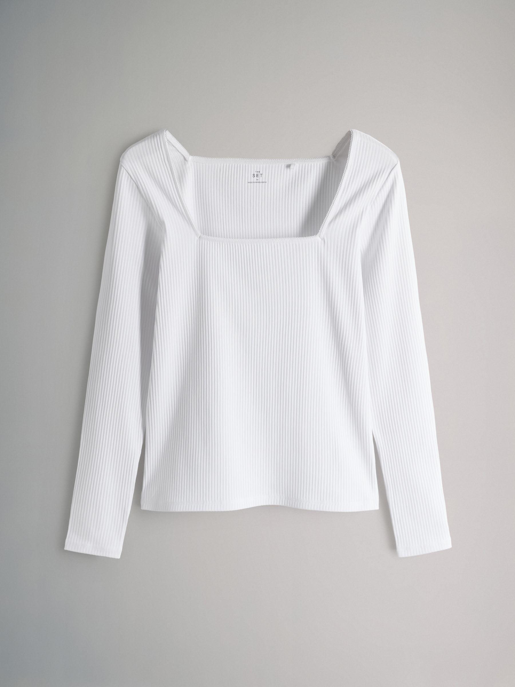 Geo Next THE SET Top Coste Scollo Squadrato Donna 4 Pezzi S