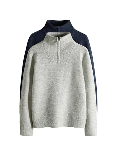 Geo Next The Set 2 Maglioni Ragazzo con Zip Lavorati