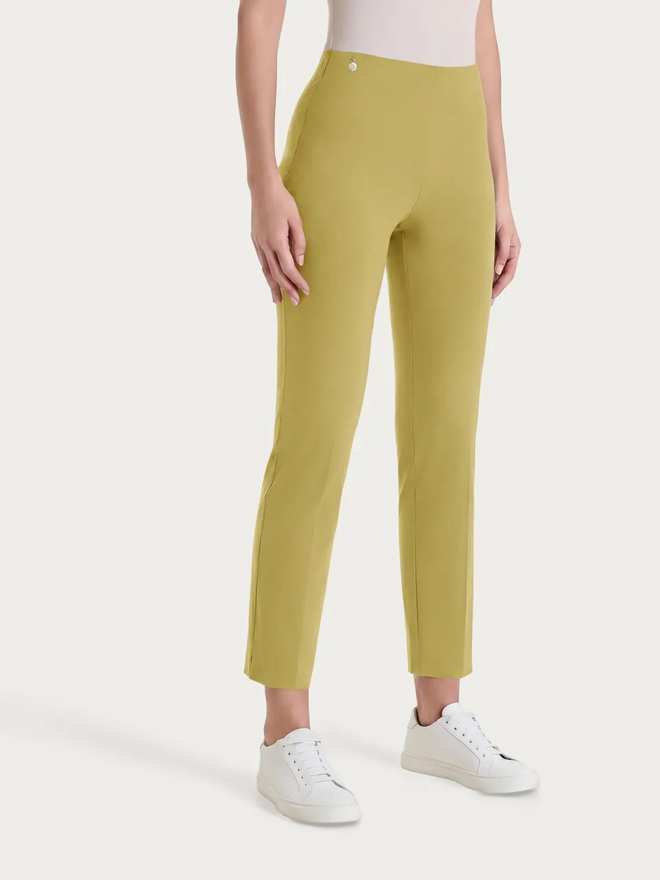 Ragno Super Fresh pantalone capri khaki skinny