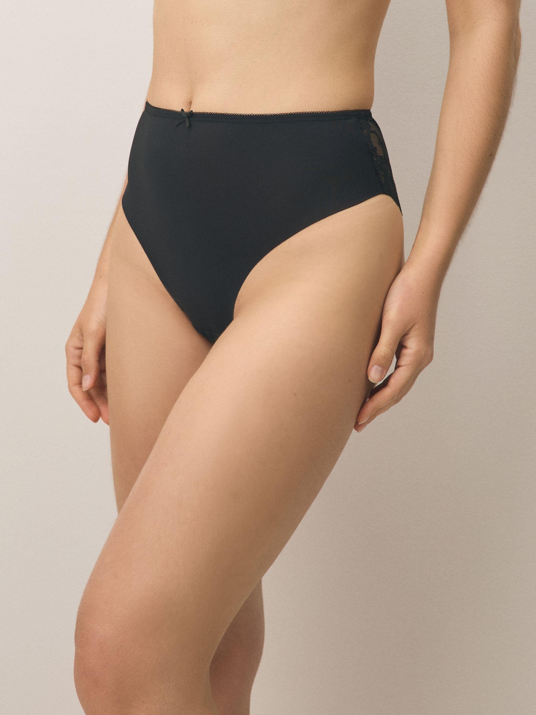Next slip a vita alta donna in pizzo taglia 48 confezione 3 pz sgambati