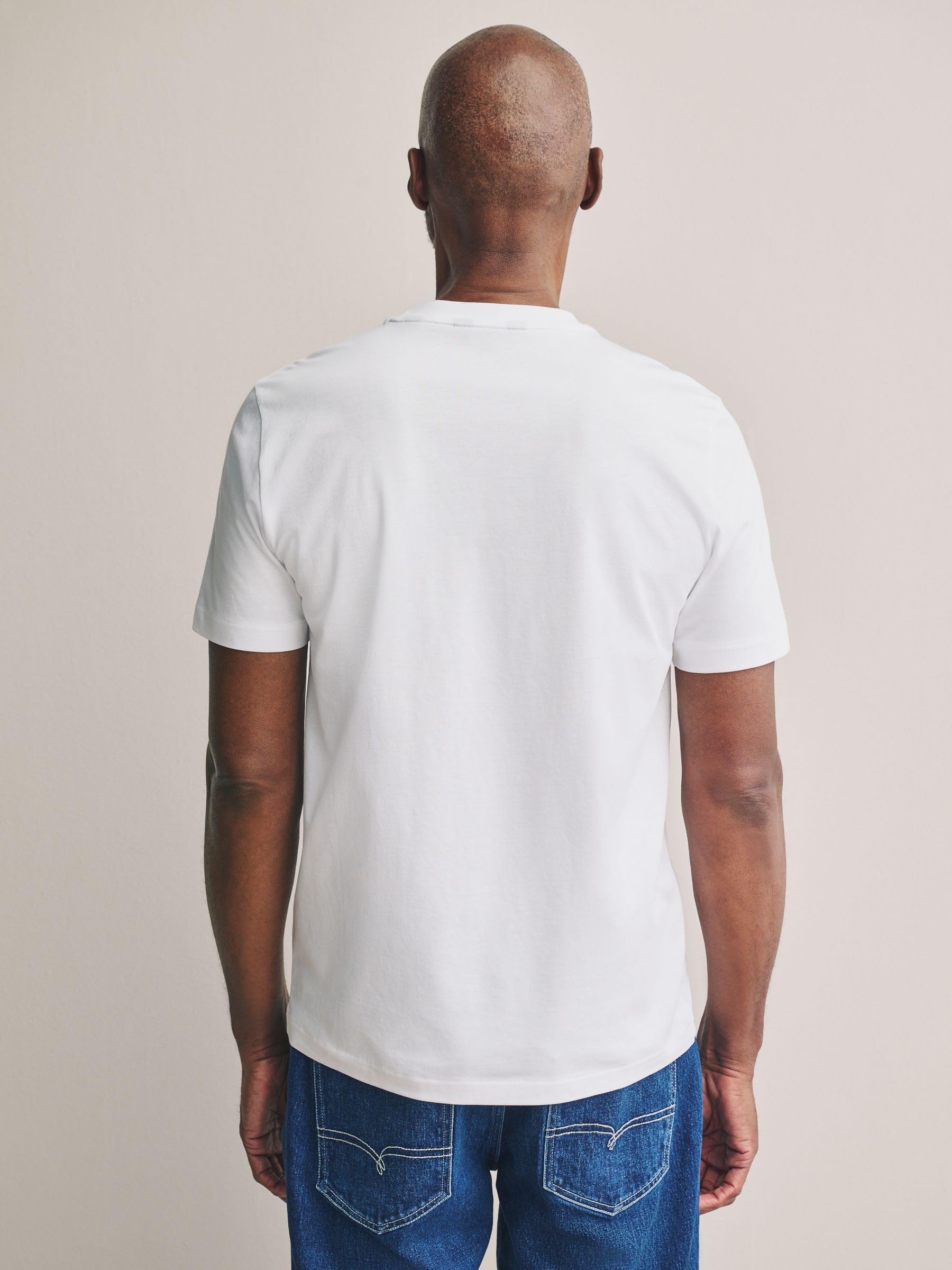 Next Signature t-shirt uomo girocollo cotone Supima