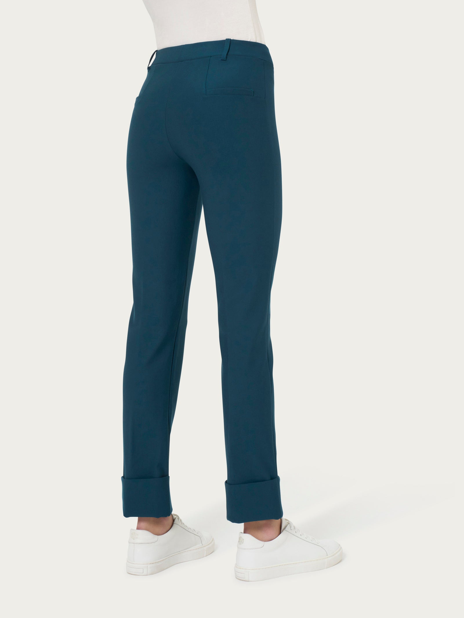 Ragno Compact Pantalone Slim Dritto Reflecting Pond