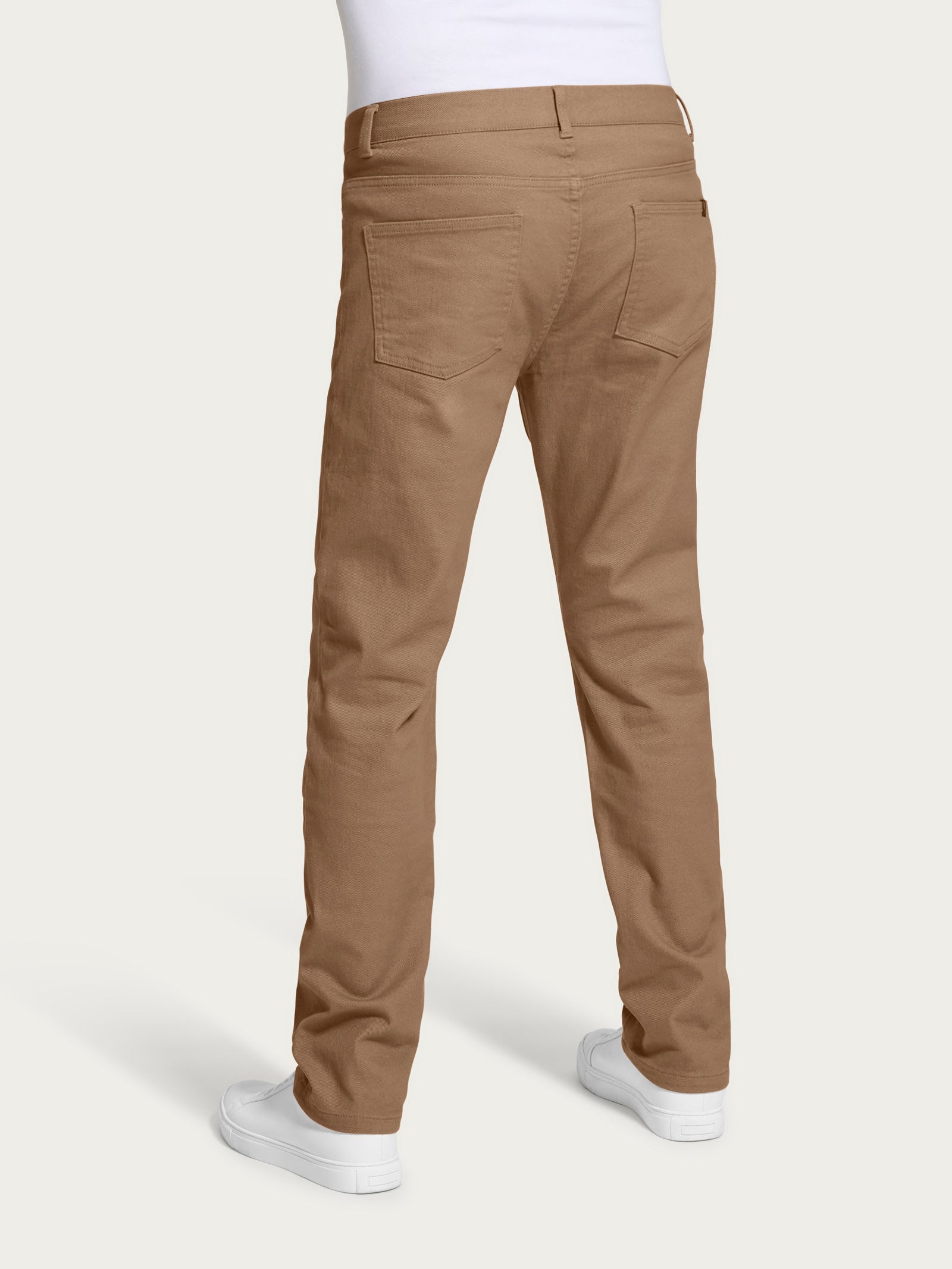 Ragno 5 tasche pantalone uomo Tiger's Eye cotone