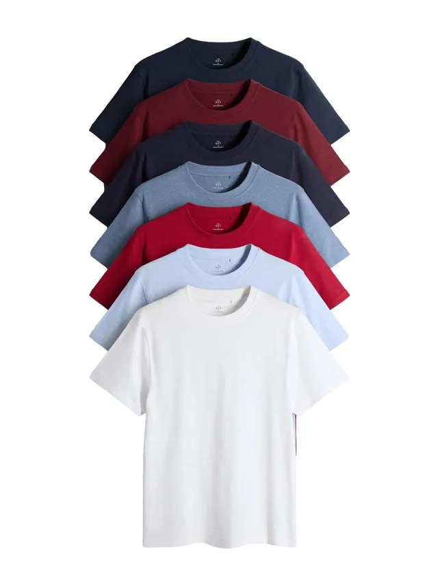 Next The Set T-Shirt Uomo Cotone 3XL 7 Pezzi