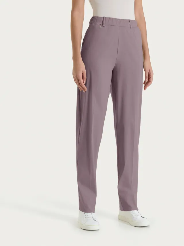 Ragno Super Fresh pantalone carota prugna cotone