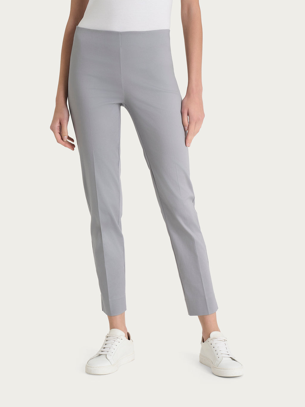 Ragno Satin Power pinocchietto donna Ultimate Gray skinny spacco