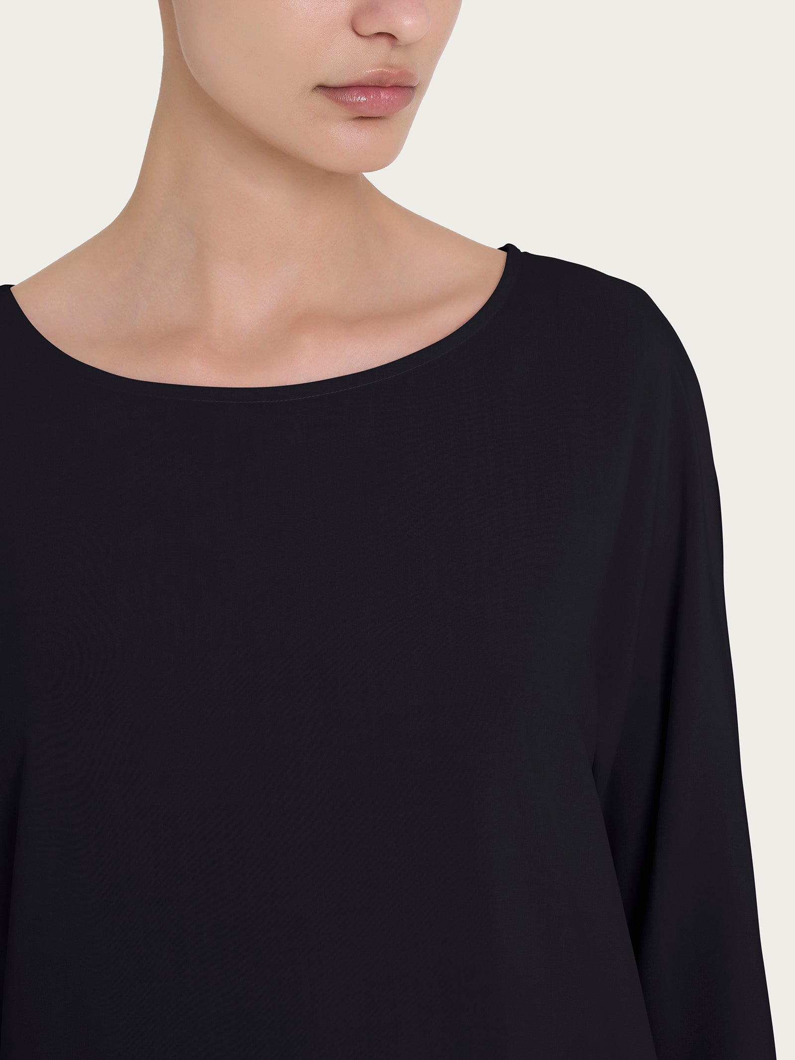 Ragno Viscosa Summer maglietta 3/4 donna Nero