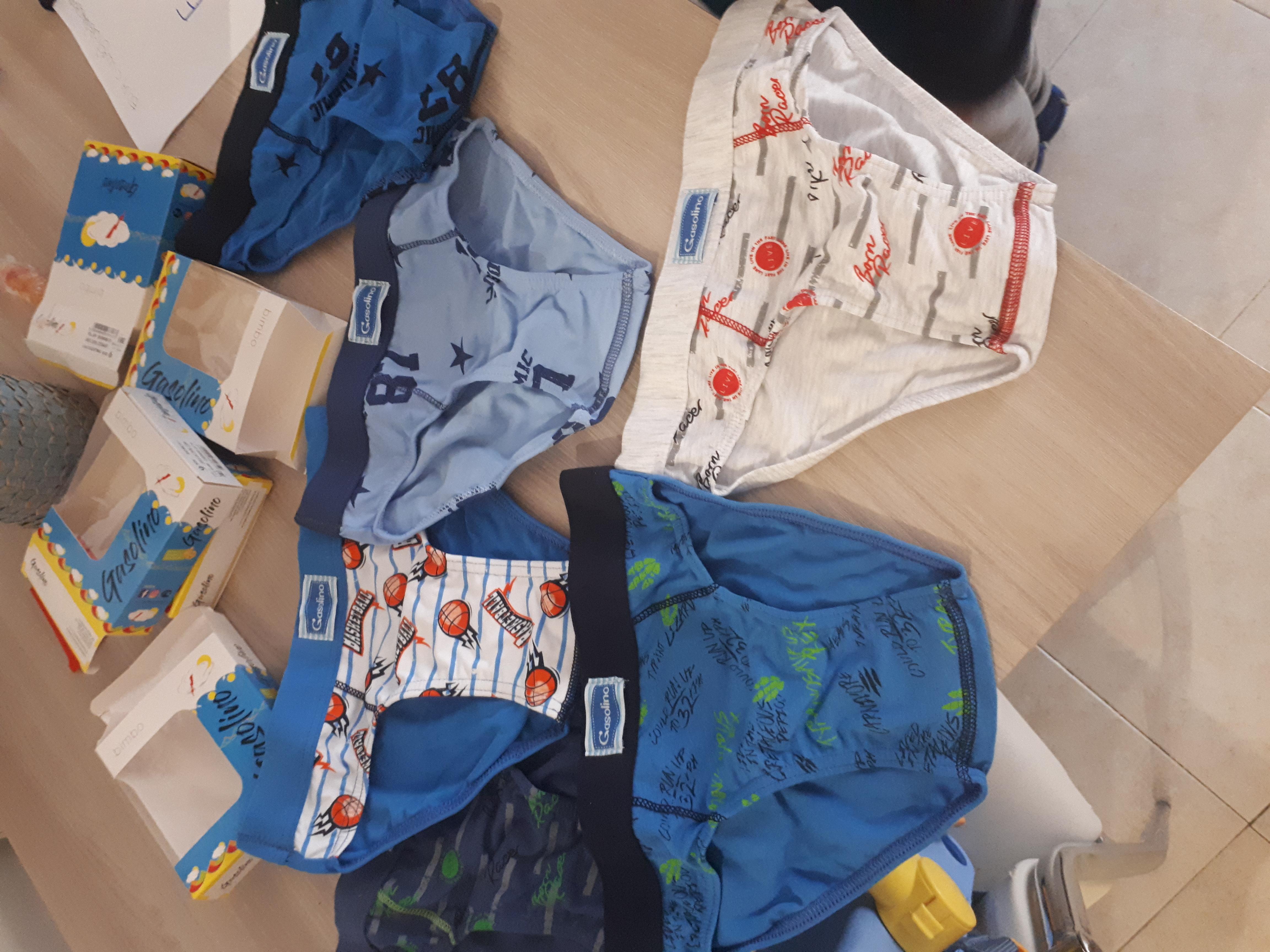 Lady C Slip Bimbo Cotone 6 Pezzi 7 Anni Fantasia