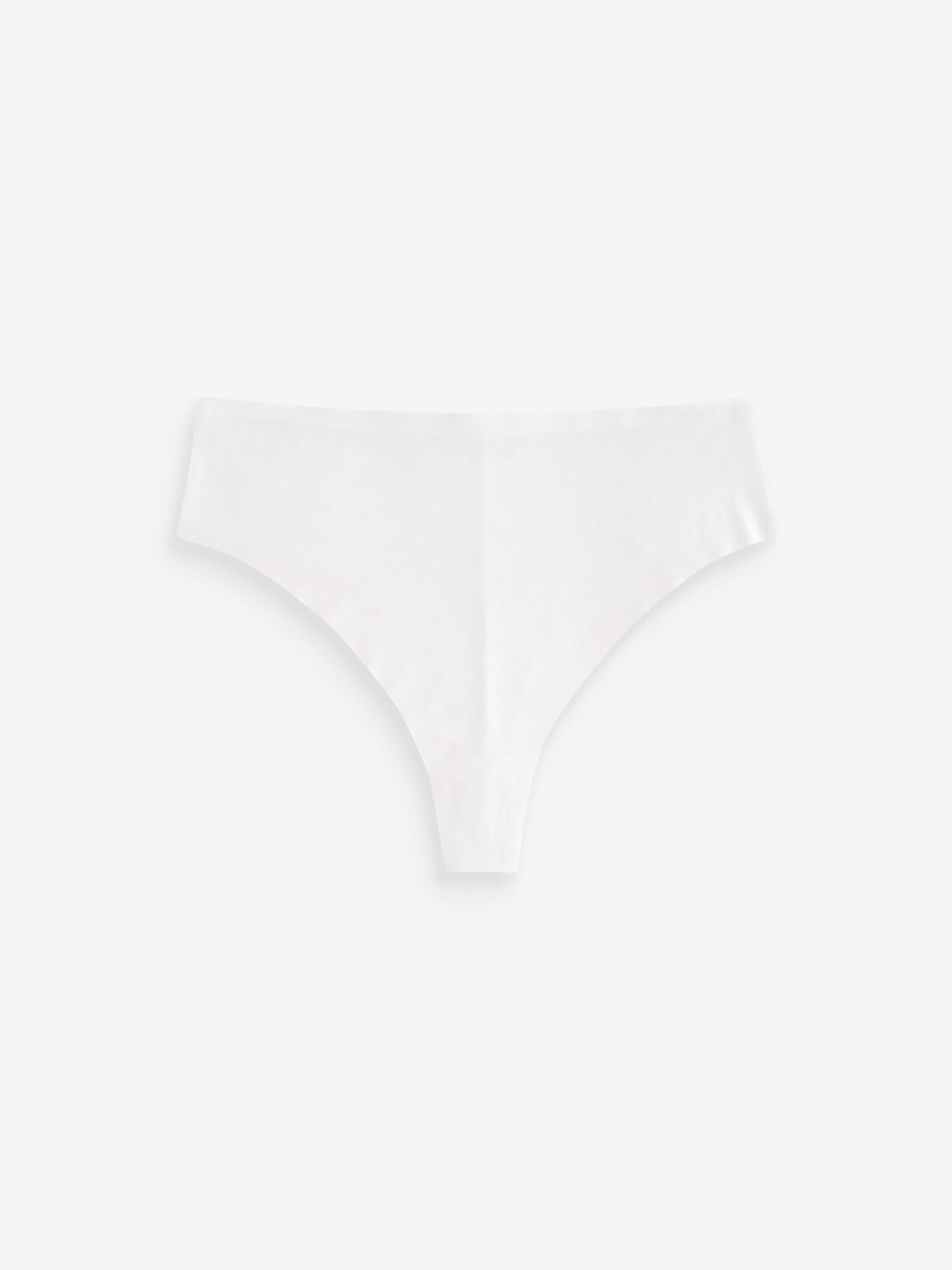 Next perizomi vita alta 3 paia neri bianchi nude invisibili