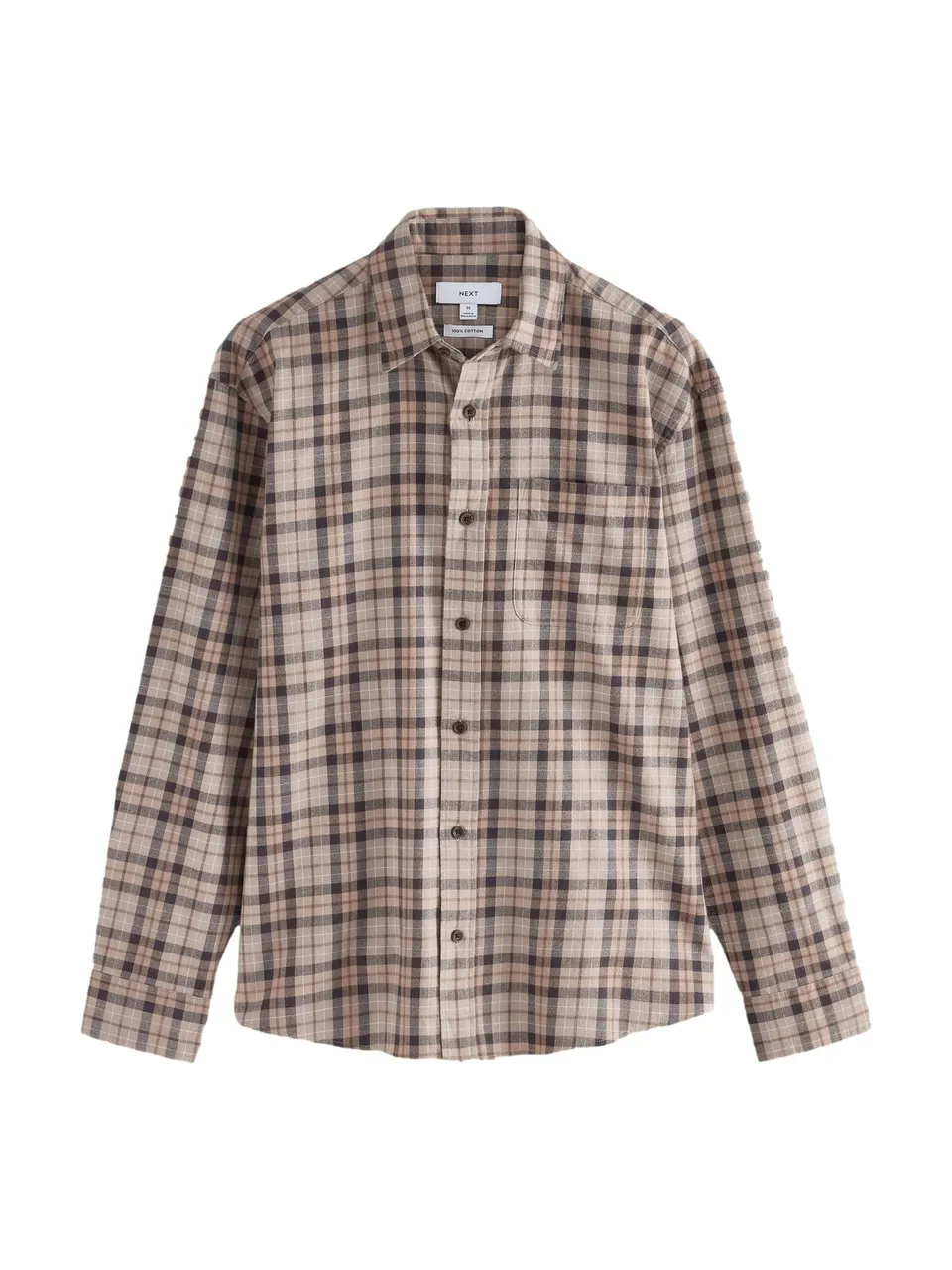 Next camicia quadri uomo XL maniche lunghe taglia vera