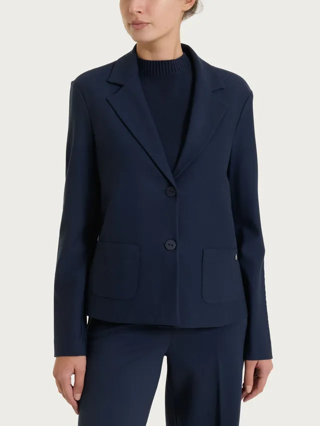 Ragno Compact Blazer Due Bottoni Persia Manica Lunga