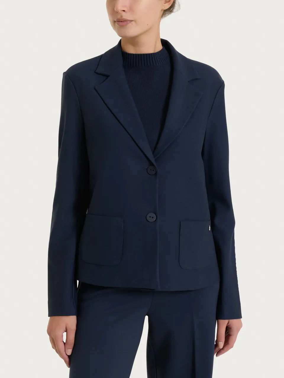 Ragno Compact Blazer Due Bottoni Persia Manica Lunga