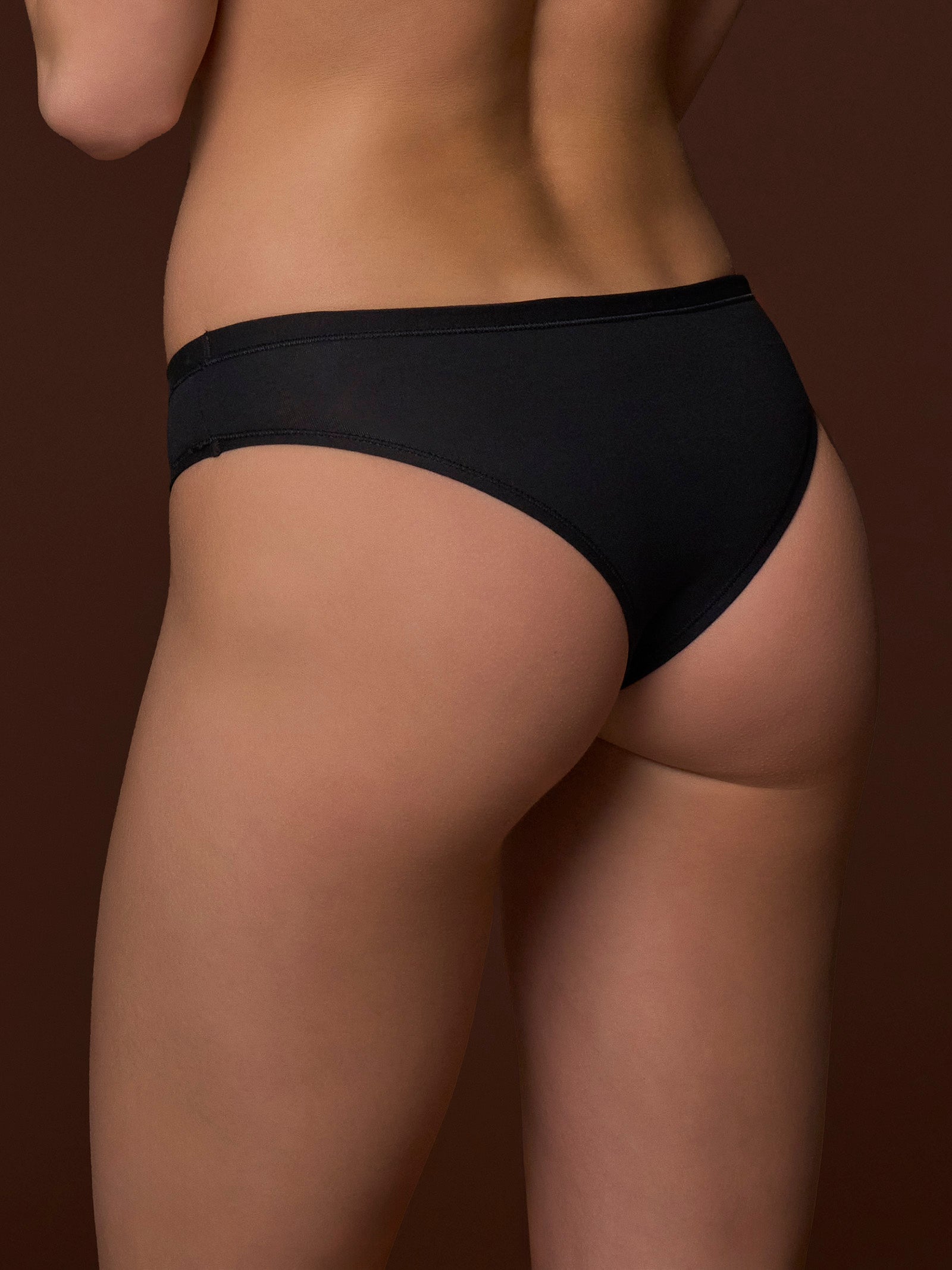 Ragno beYOUtiful Slip brasiliano cotone Nero 2 pezzi