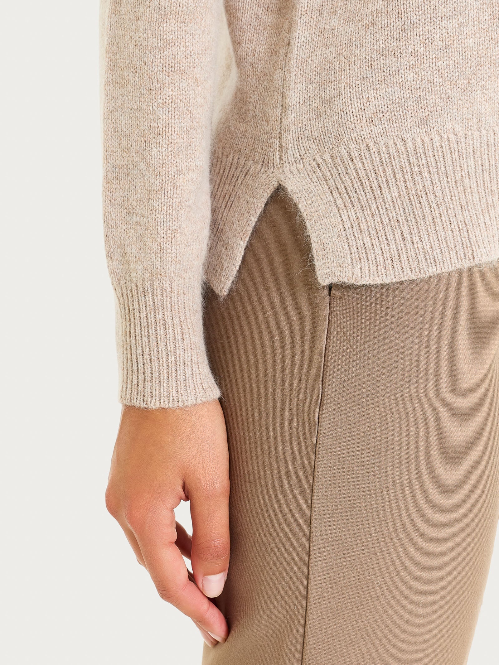 Ragno Natural Soft Maglia Girocollo Zenzero boxy