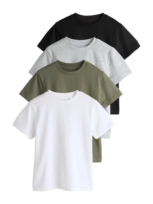 Next T-Shirt Bambino Manica Corta 146 4 Pezzi Cotone