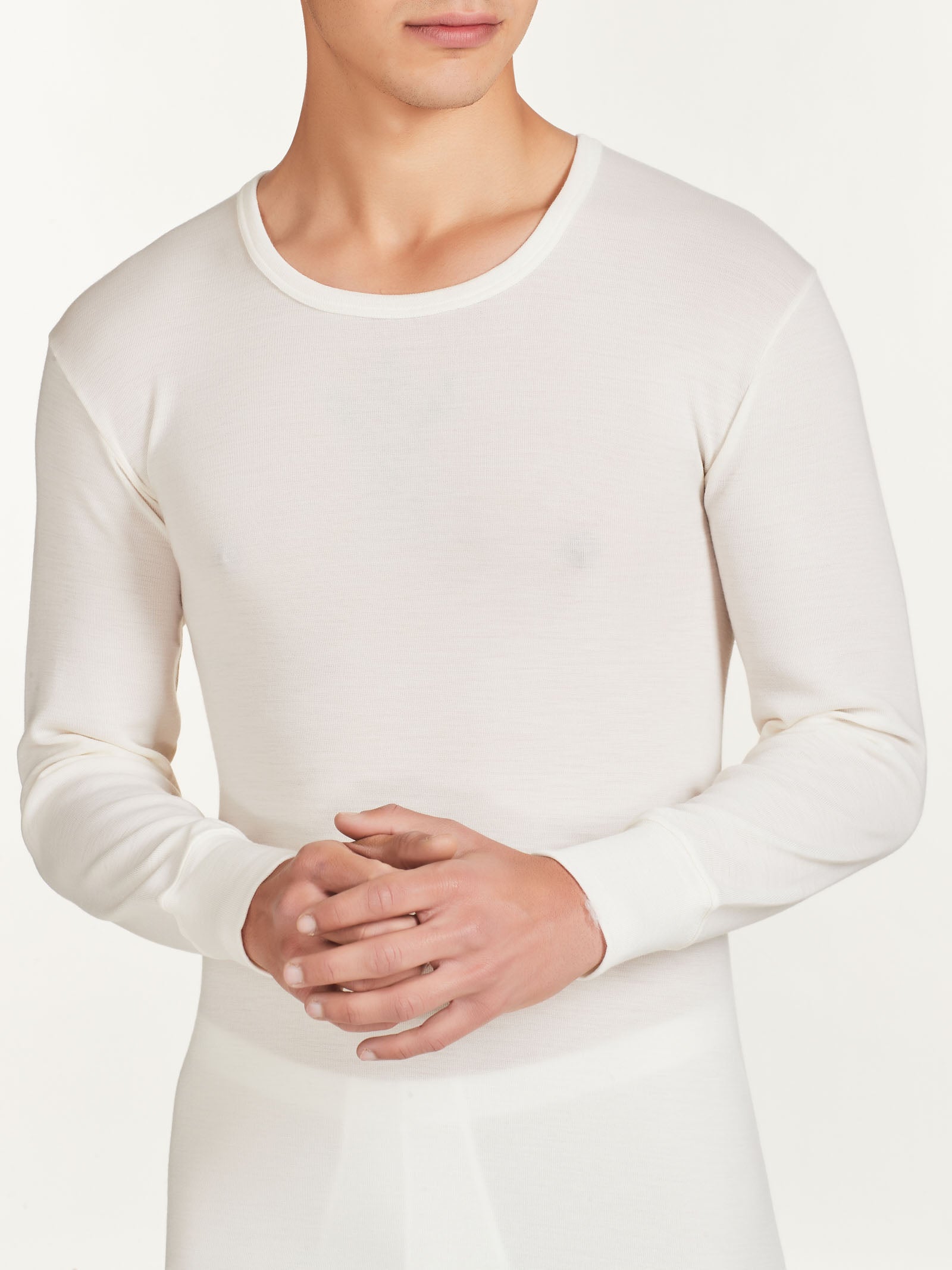 Ragno Merino Medium Maglietta Girocollo Lana Peso Medio