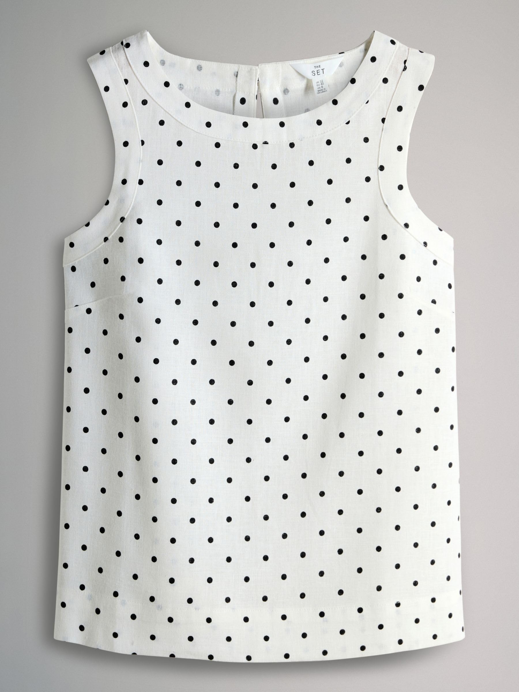 Next The Set Top Donna Confezione da 3 Misto Lino
