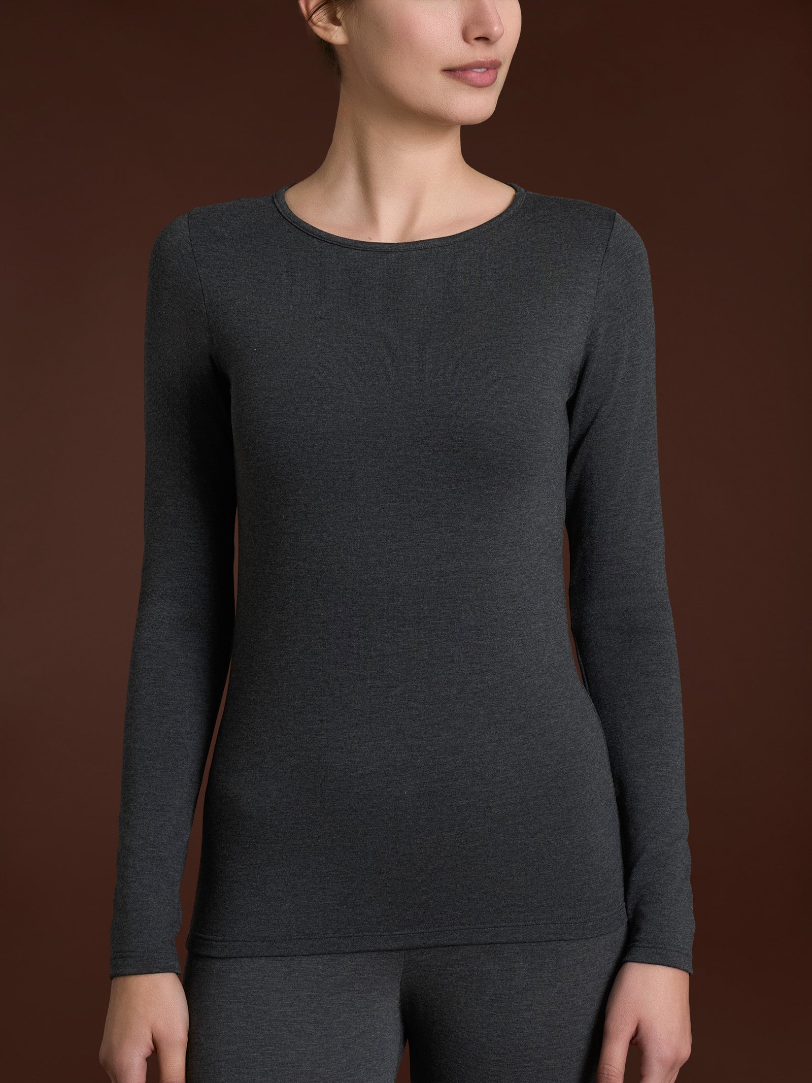 Ragno SL Maglietta Barchetta Eco Viscosa Metallo Mel. skinny