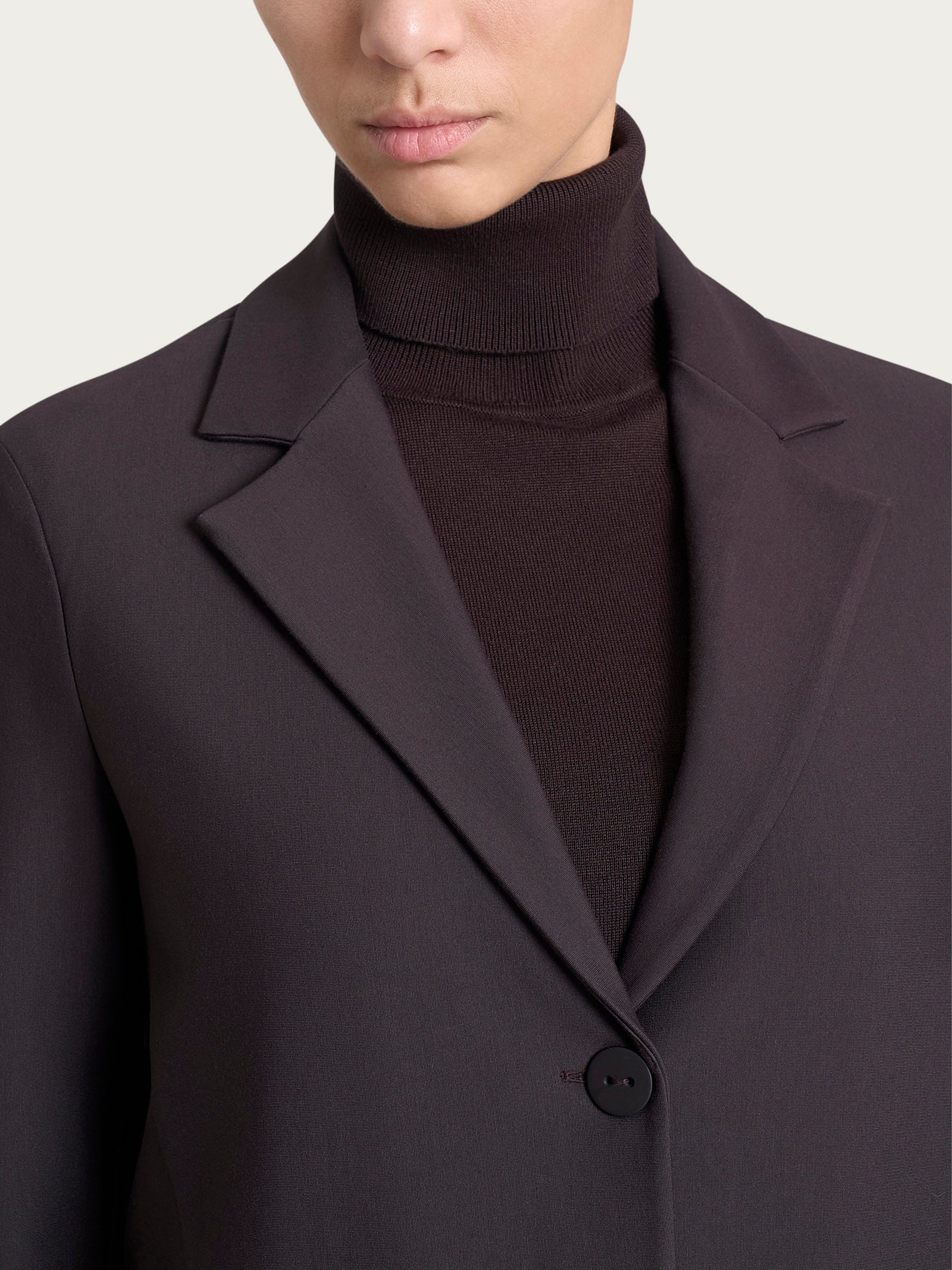 Ragno Compact Blazer Due Bottoni Chocolate Torte Regular