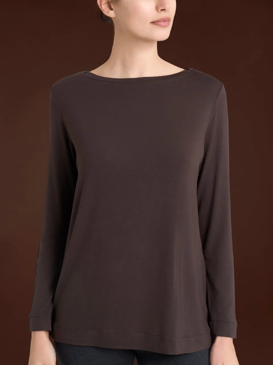 Ragno Viscosa Summer maglia donna Chocolate Torte manica lunga