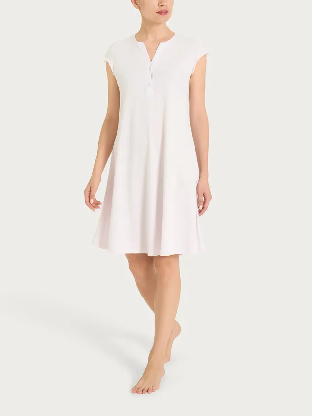 Ragno Jersey Cotone camicia da notte serafino Orchid Tint cotone