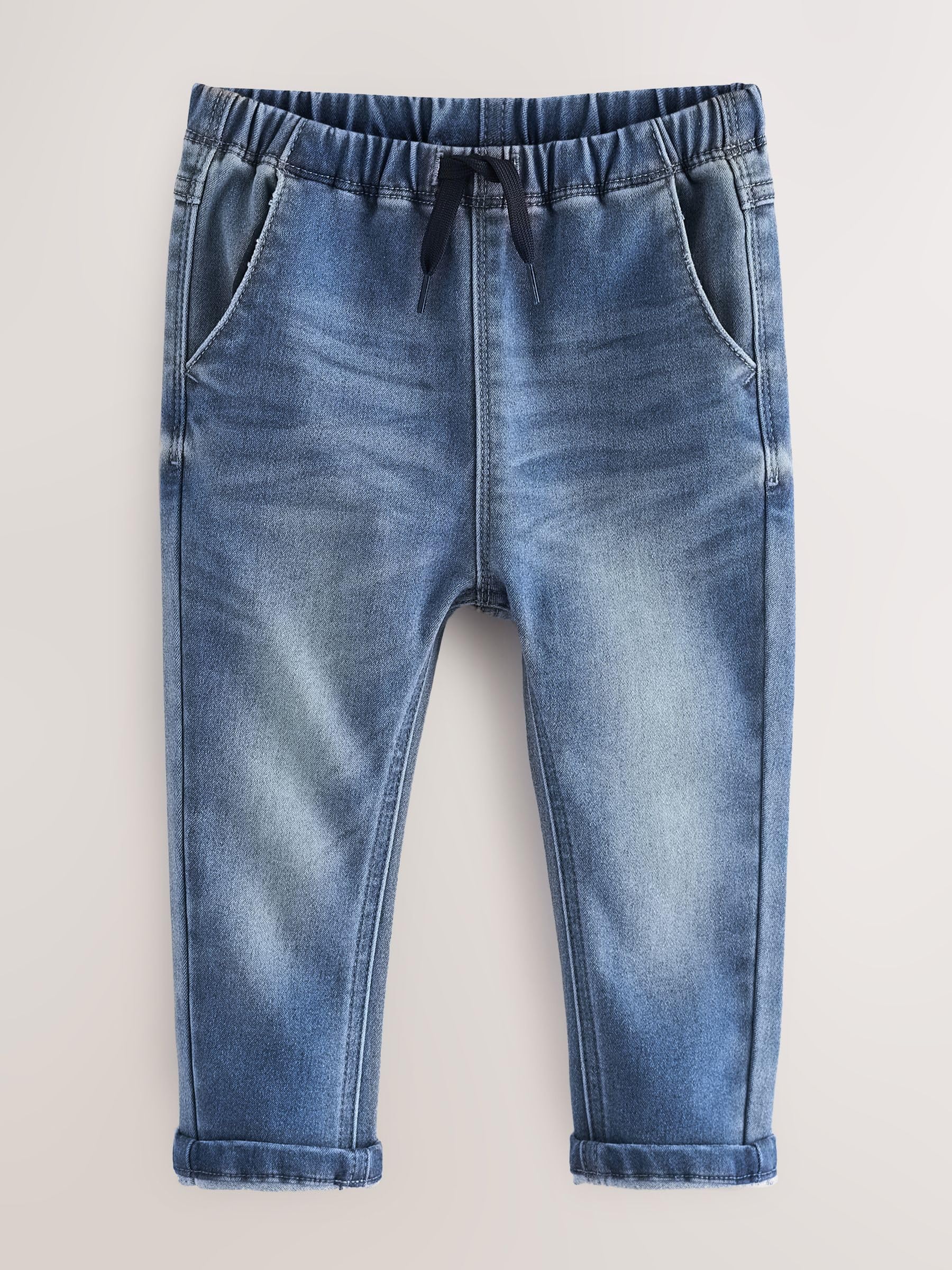 Next jeans bambino elastico 2 pezzi taglia 98-104