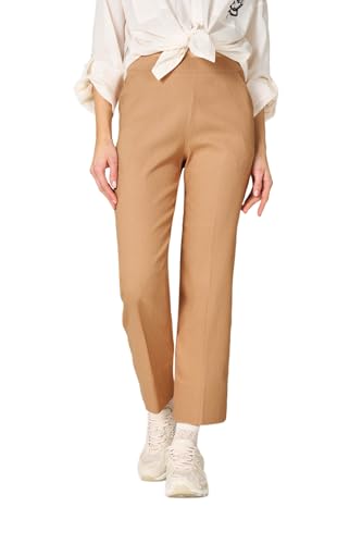 Goldenpoint Flare leggings viscosa svasati vita elasticizzata
