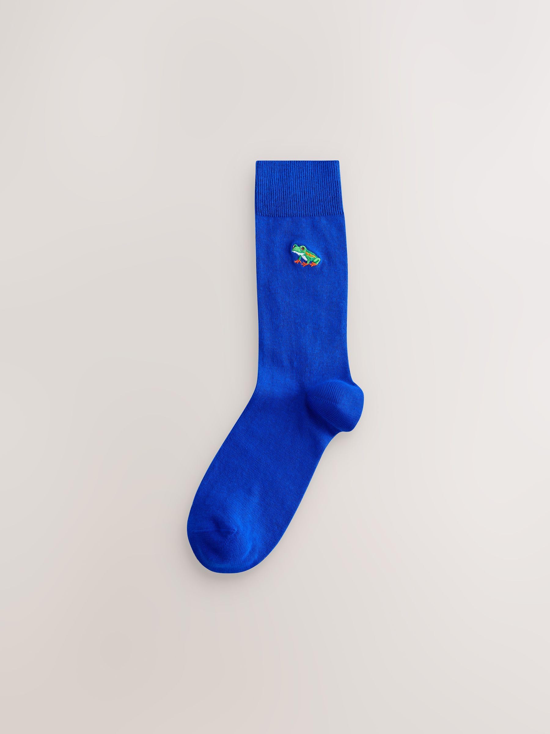 Next calzini uomo 39-43 8 paia ricamati vestibilità comoda
